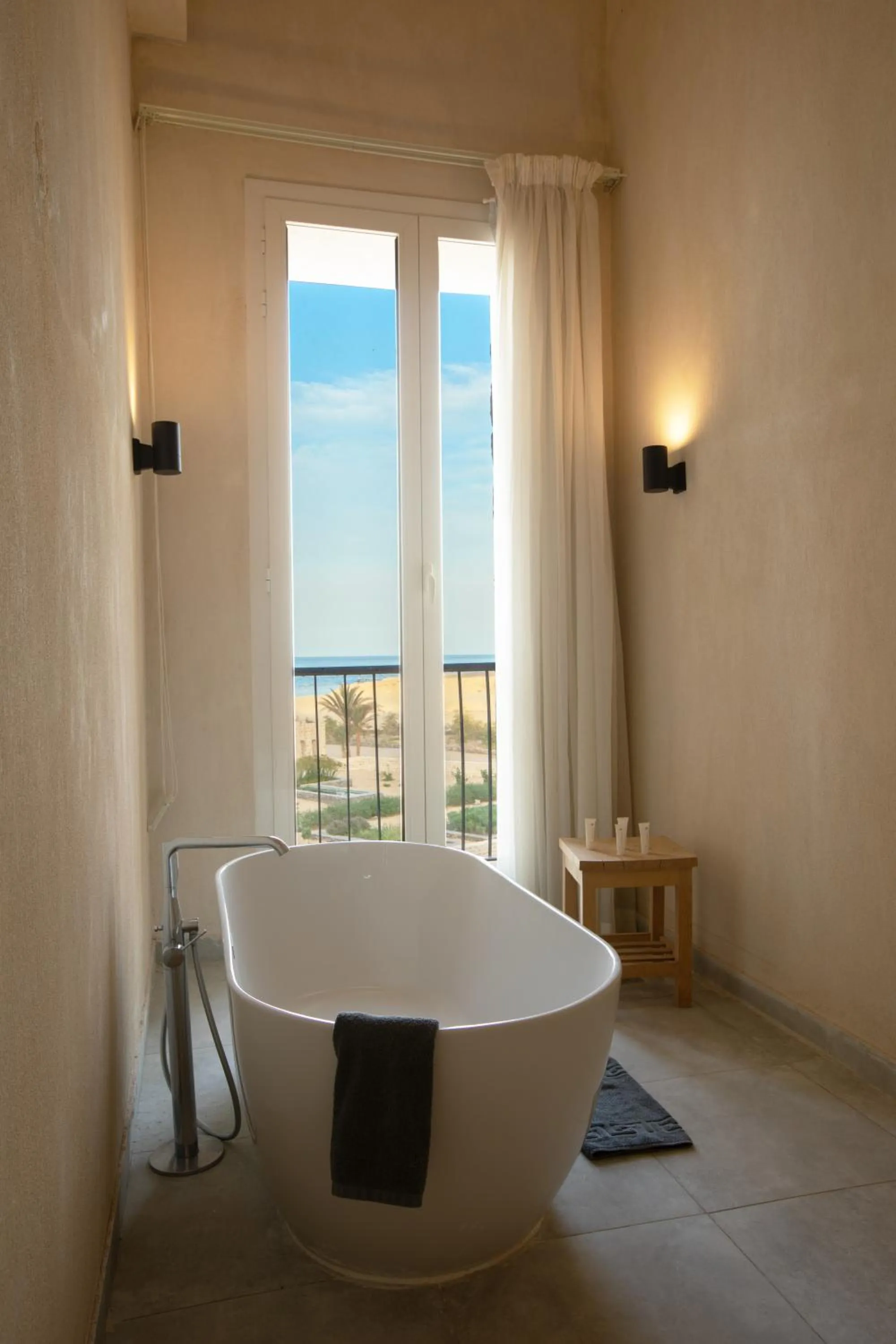 Bathroom in Wadi Sabarah Lodge