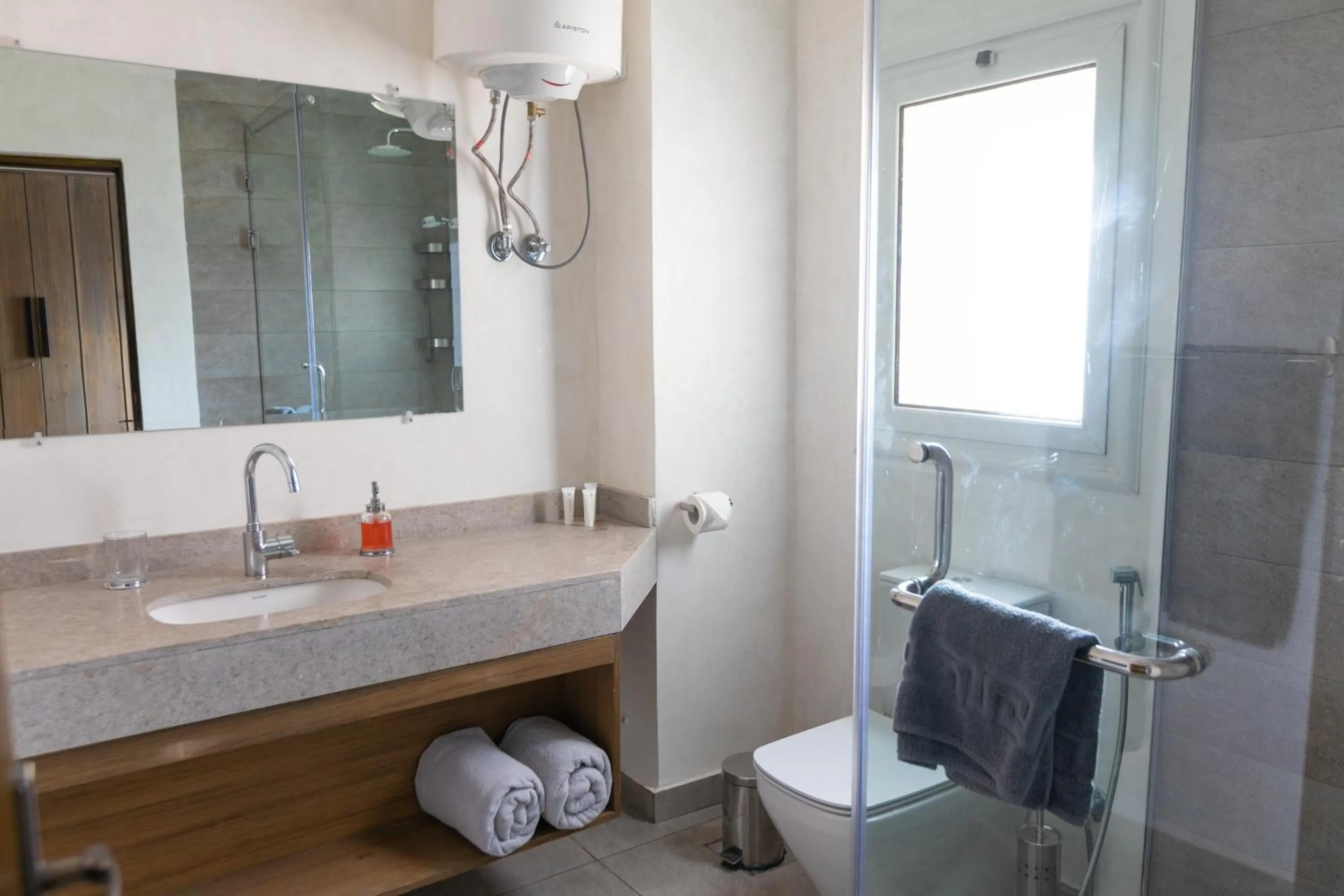 Bathroom in Wadi Sabarah Lodge