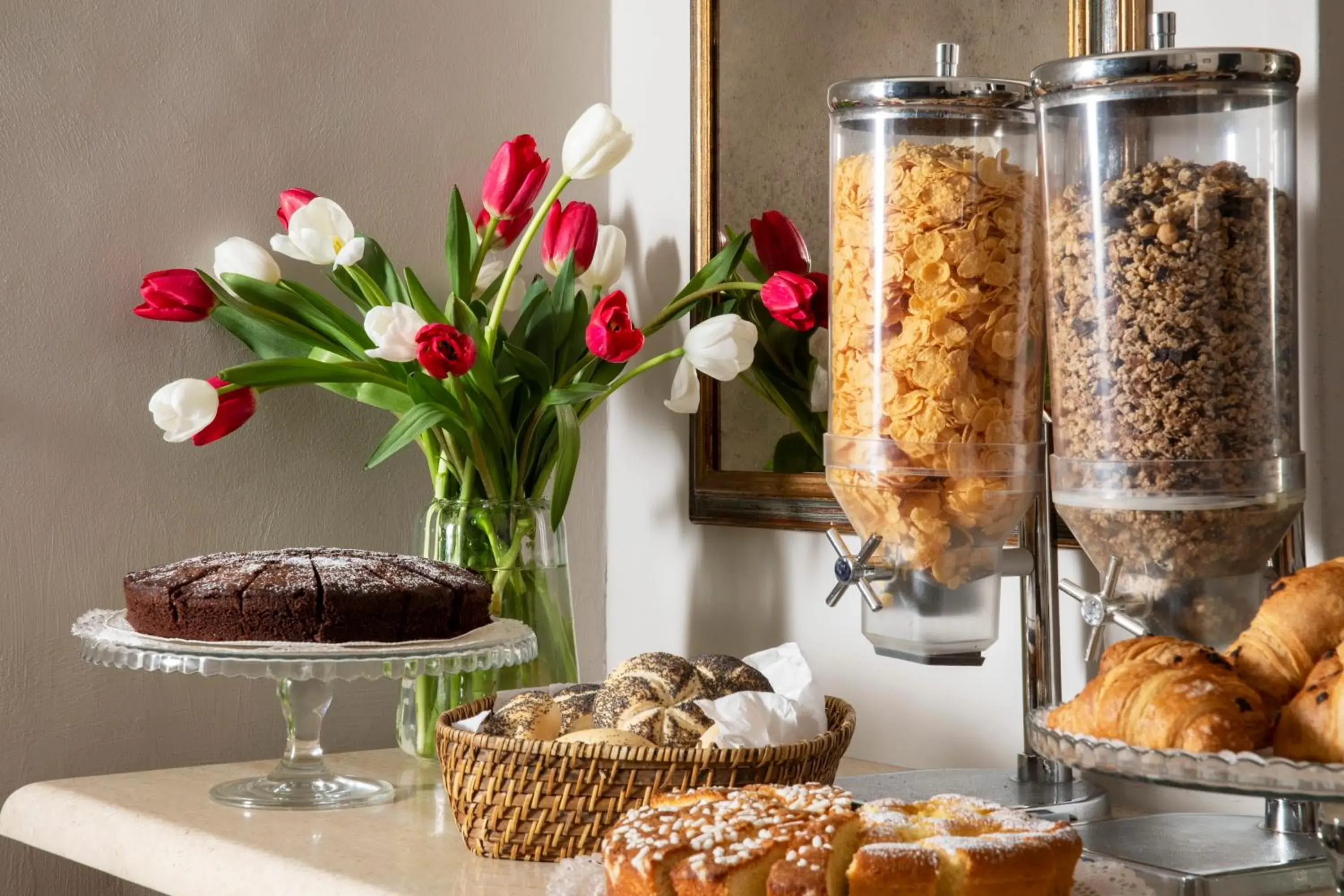 Buffet breakfast in Hotel Galileo Buffet breakfast in Hotel Galileo