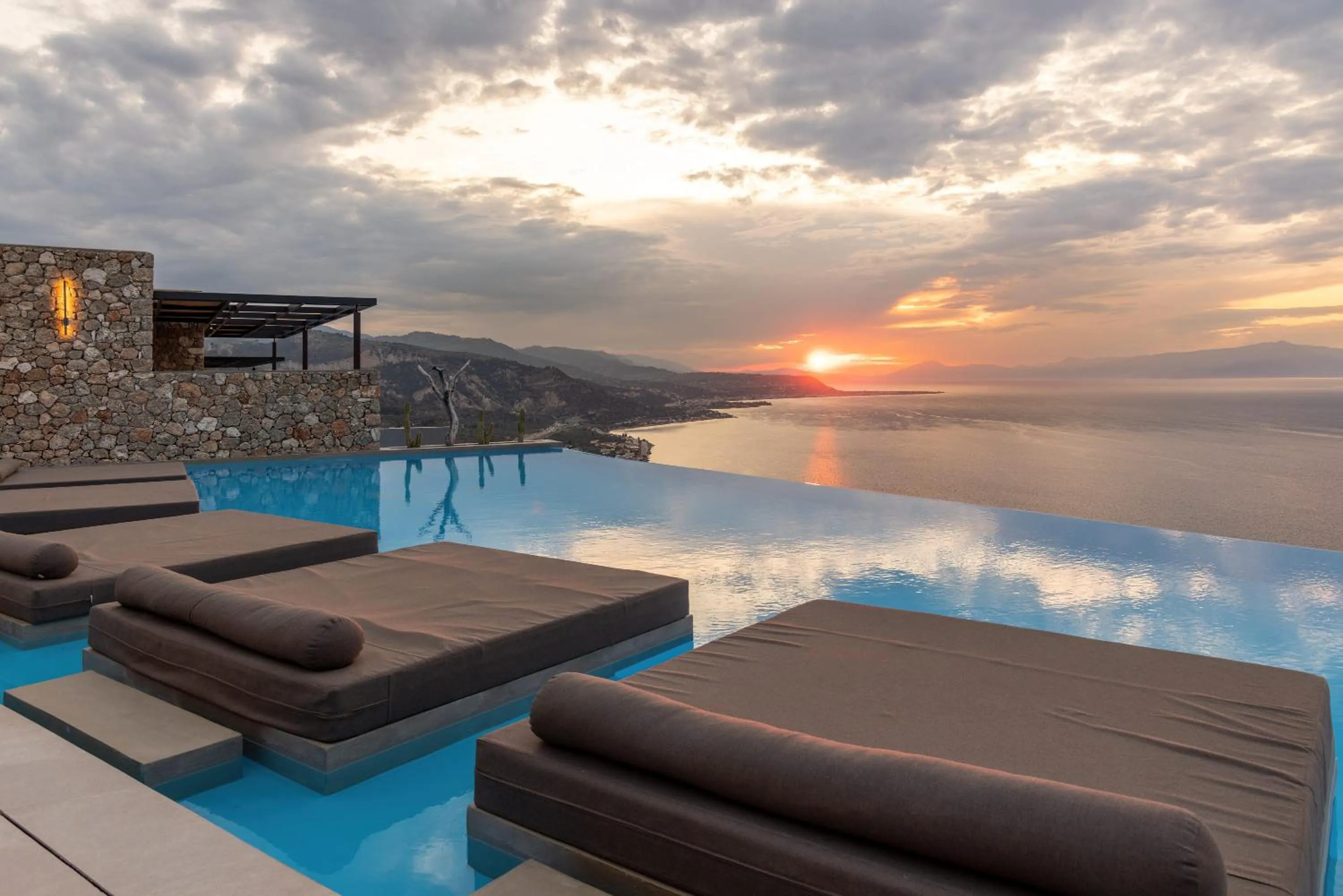 Pool view in ​Le Grand Bleu Resort