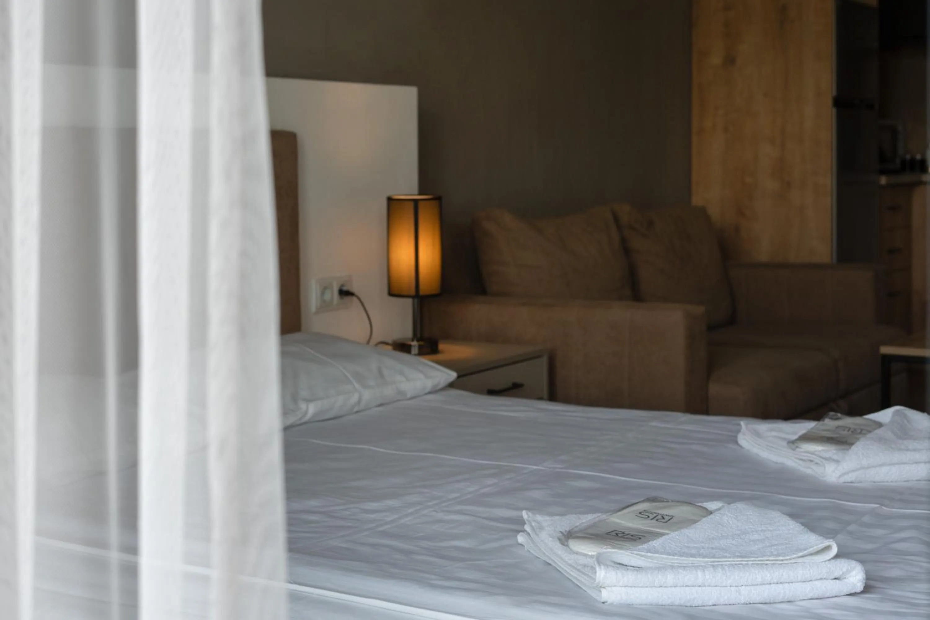 Bed in RIS Holiday Apartments Tsaghkadzor