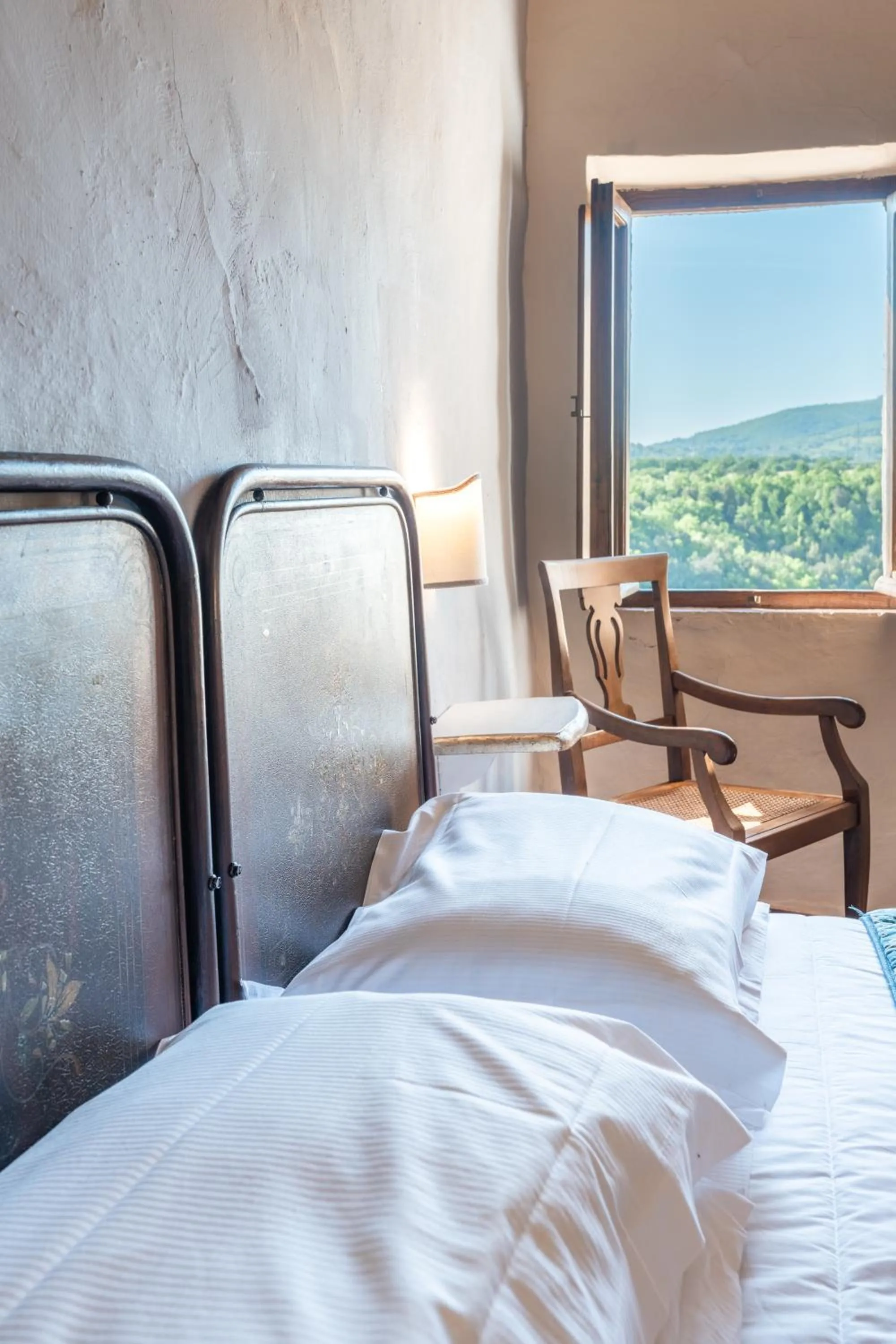 Bed in Hotel Della Fortezza