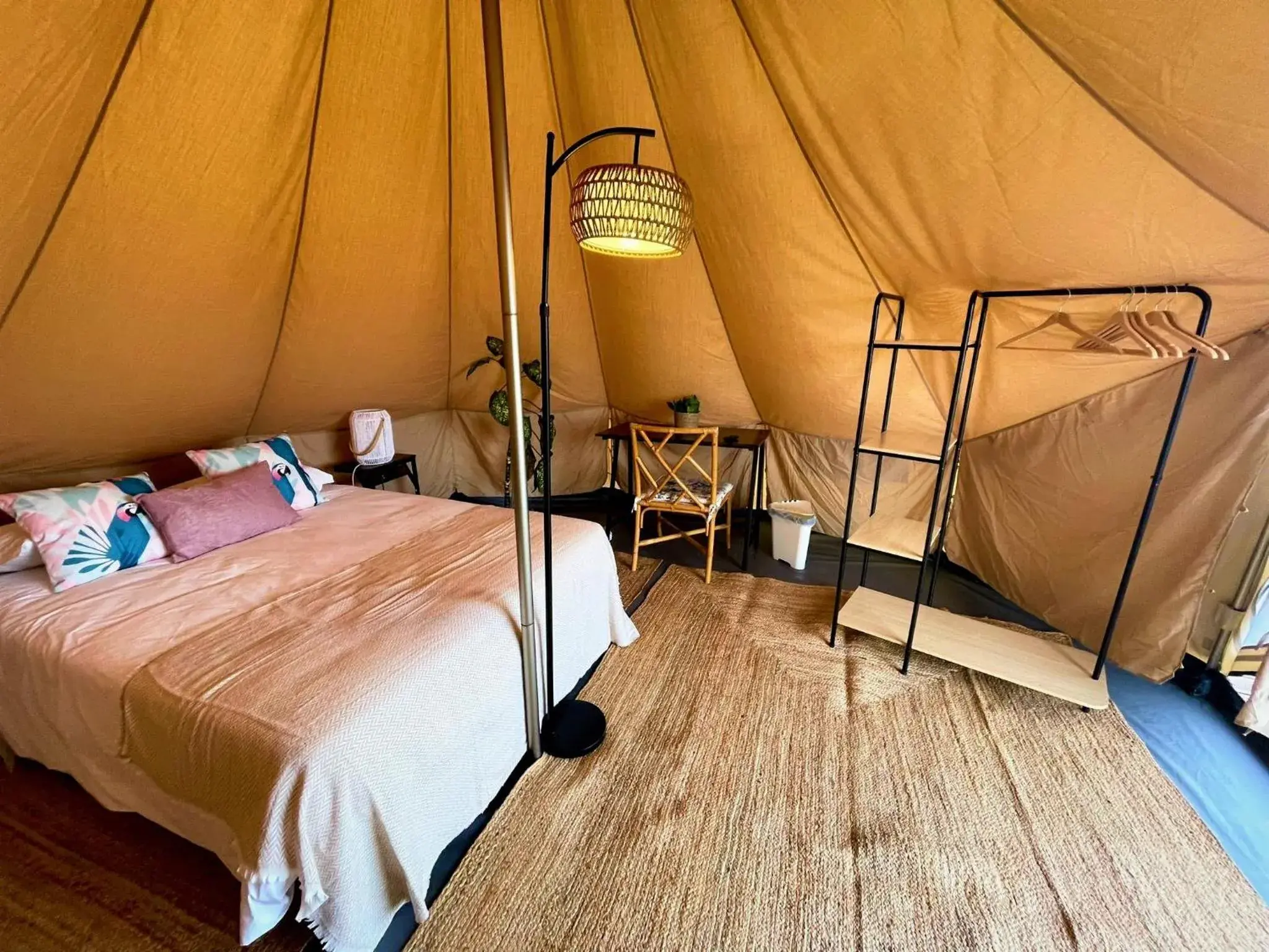 Glamping Tent with Ocean View and Private External Bathroom in Porto Santo Destination Glamping Tent with Ocean View and Private External Bathroom in Porto Santo Destination