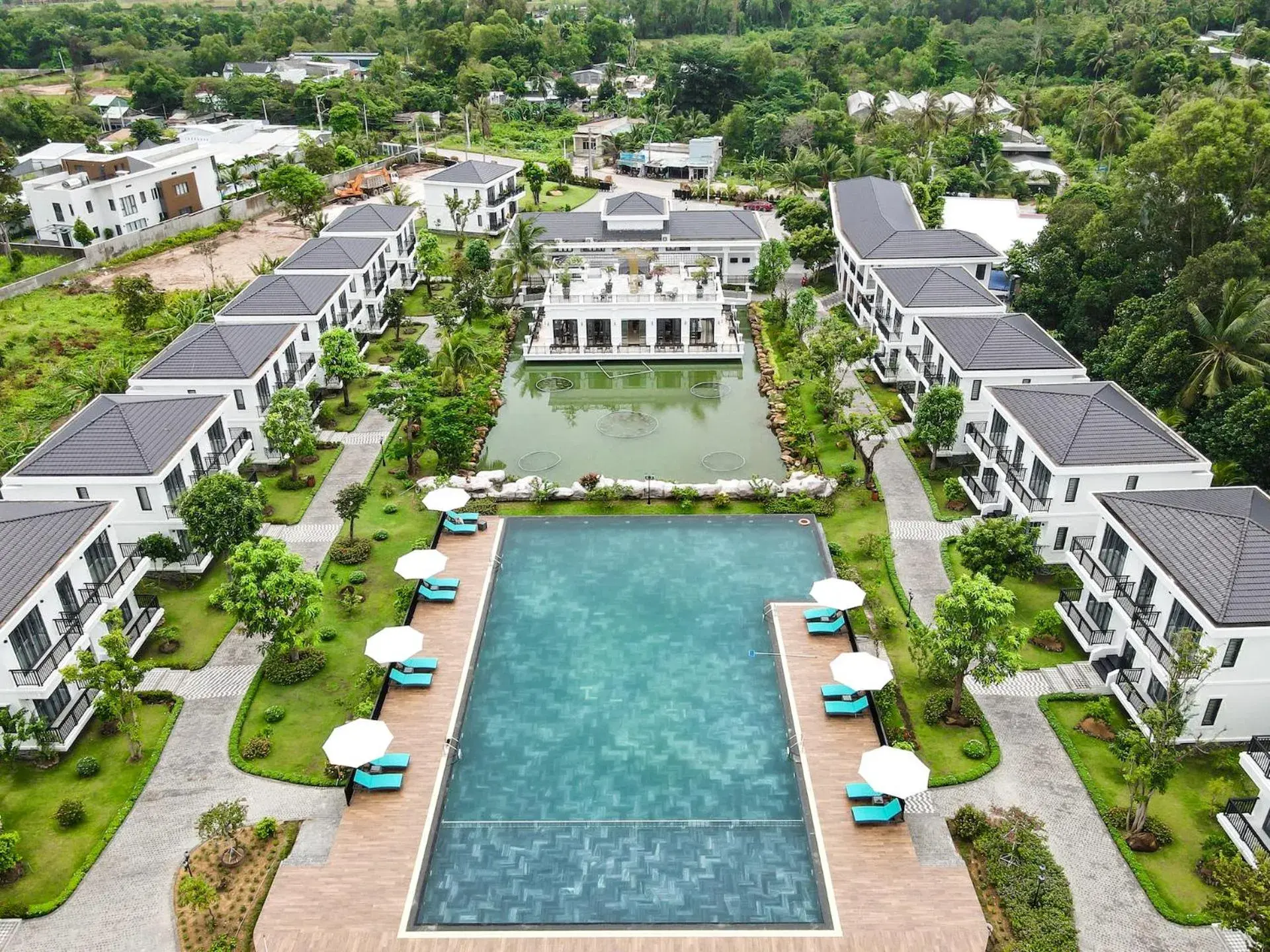 Bird's eye view in DAD Resort Phú Quốc Bird's eye view in DAD Resort Phú Quốc
