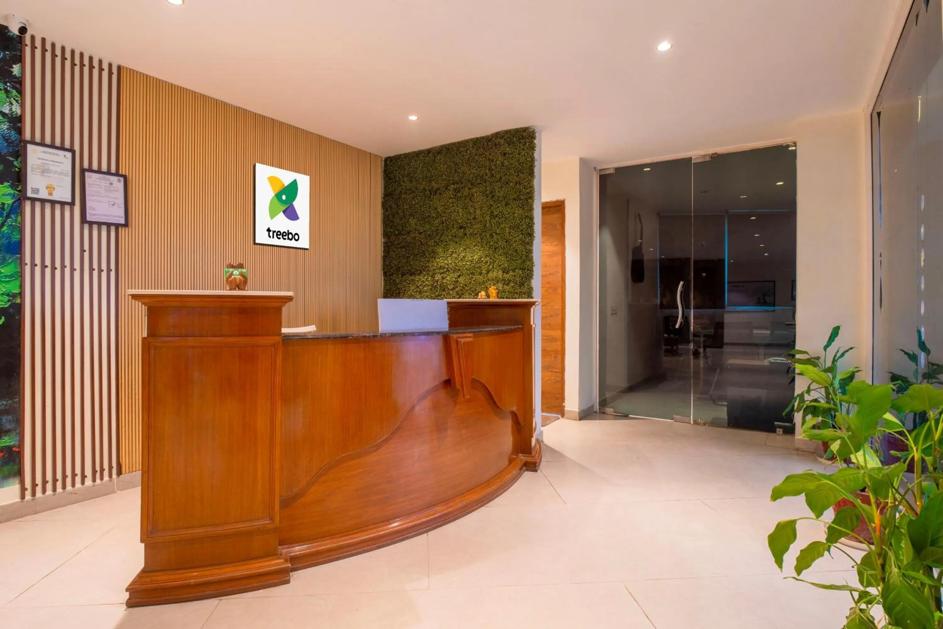 Lobby or reception in Treebo The Mountain Deer Valley Near PGI