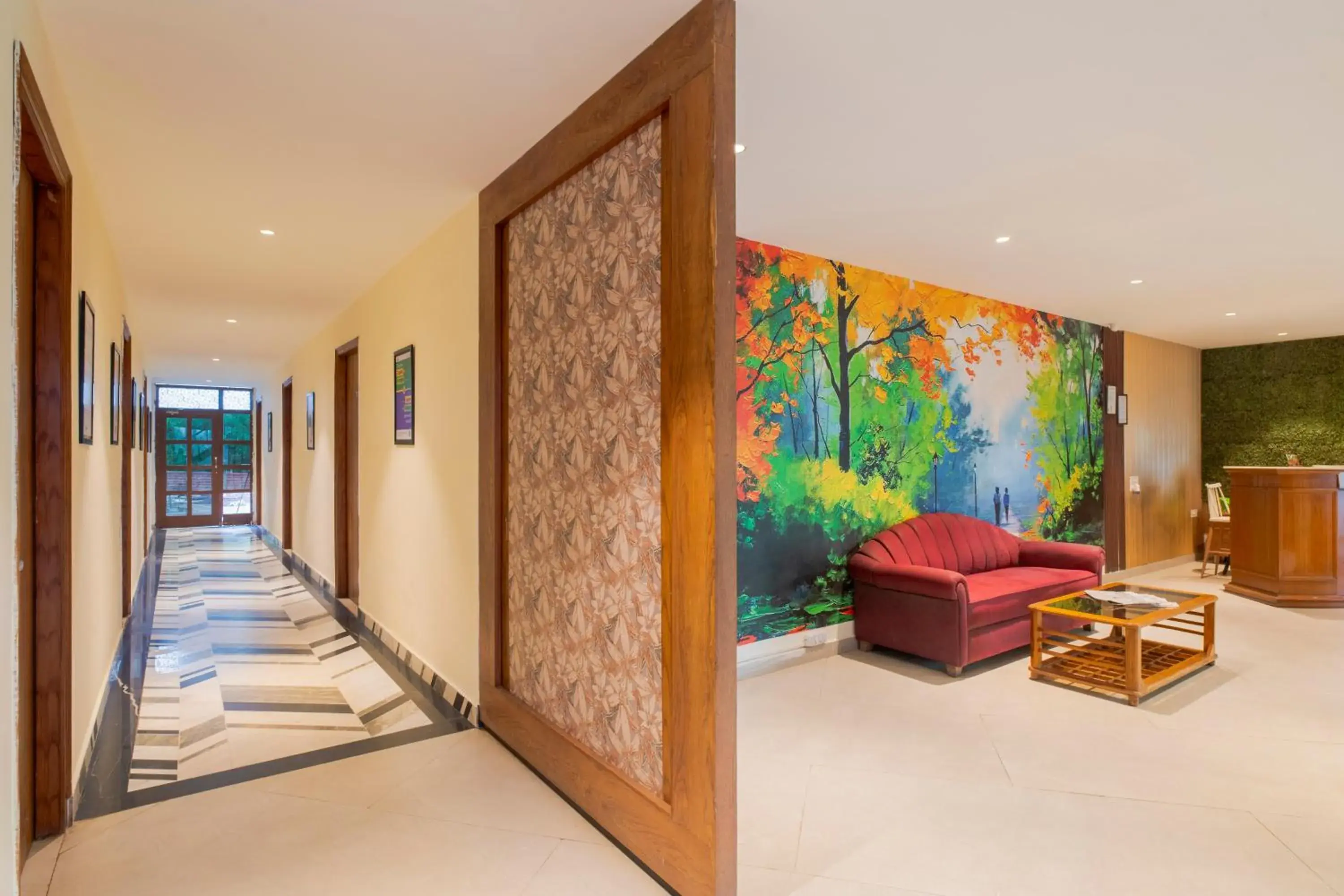 Lobby or reception in Treebo The Mountain Deer Valley Near PGI Lobby or reception in Treebo The Mountain Deer Valley Near PGI