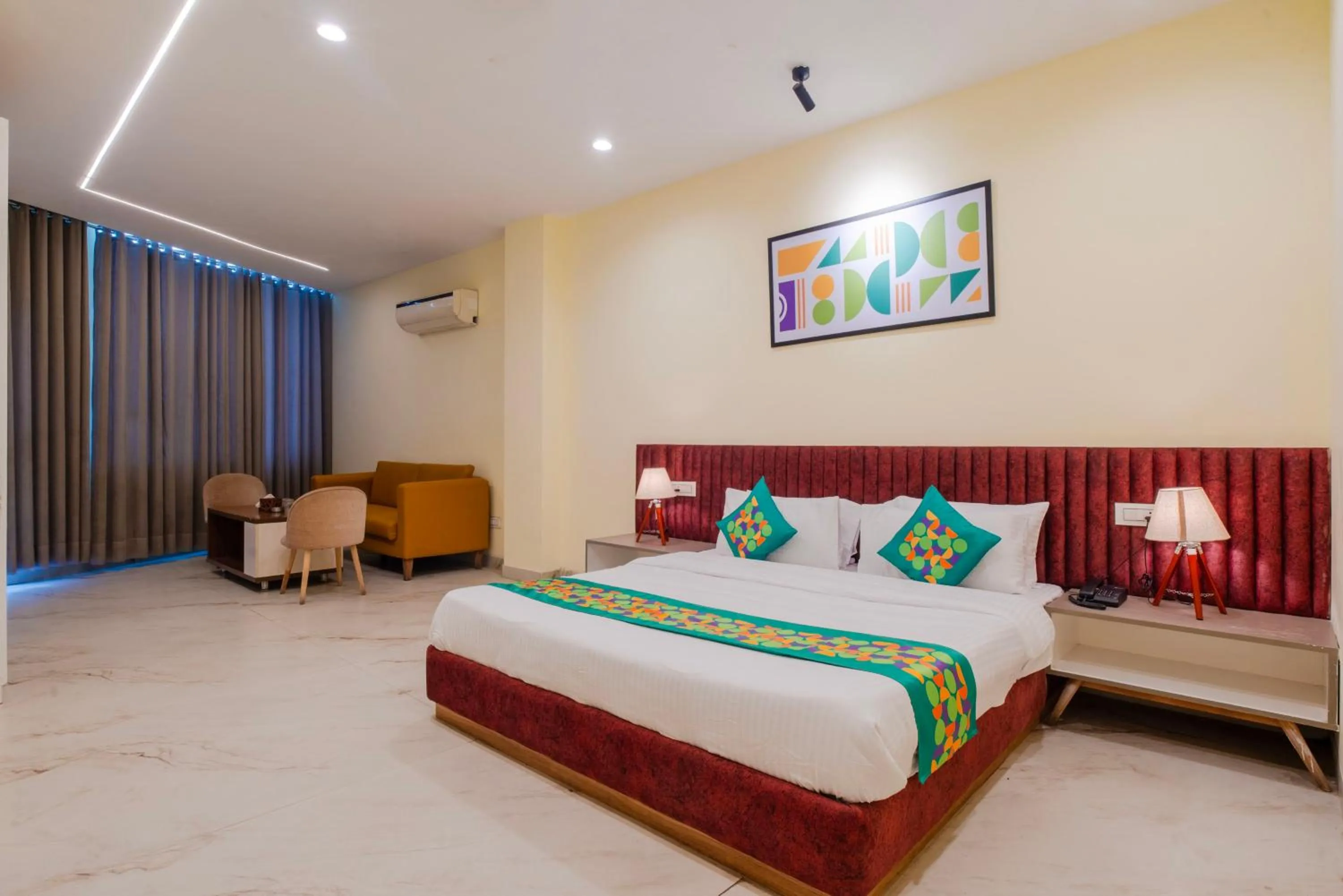 Bedroom, Bed in Treebo The Mountain Deer Valley Near PGI