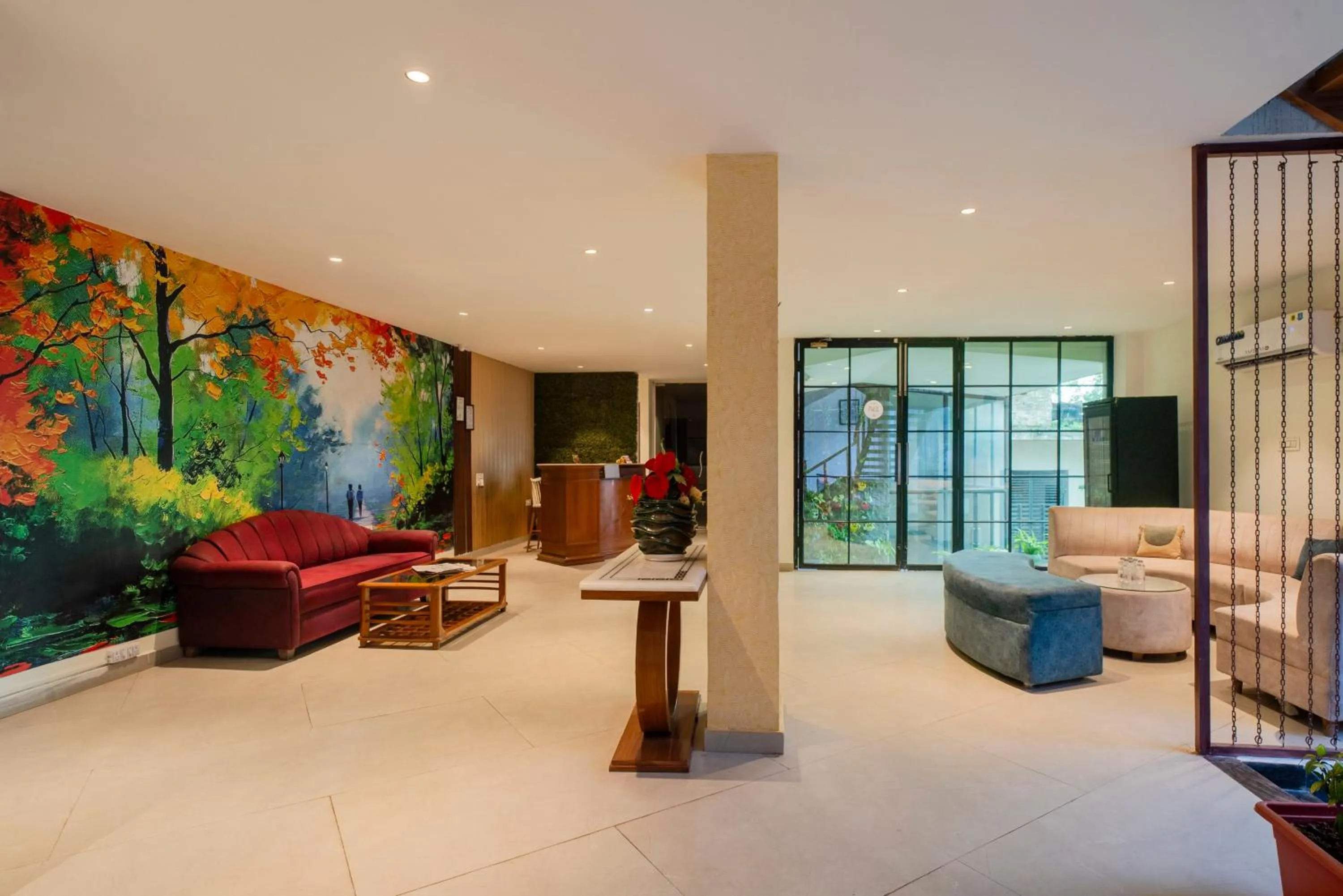 Seating area in Treebo The Mountain Deer Valley Near PGI