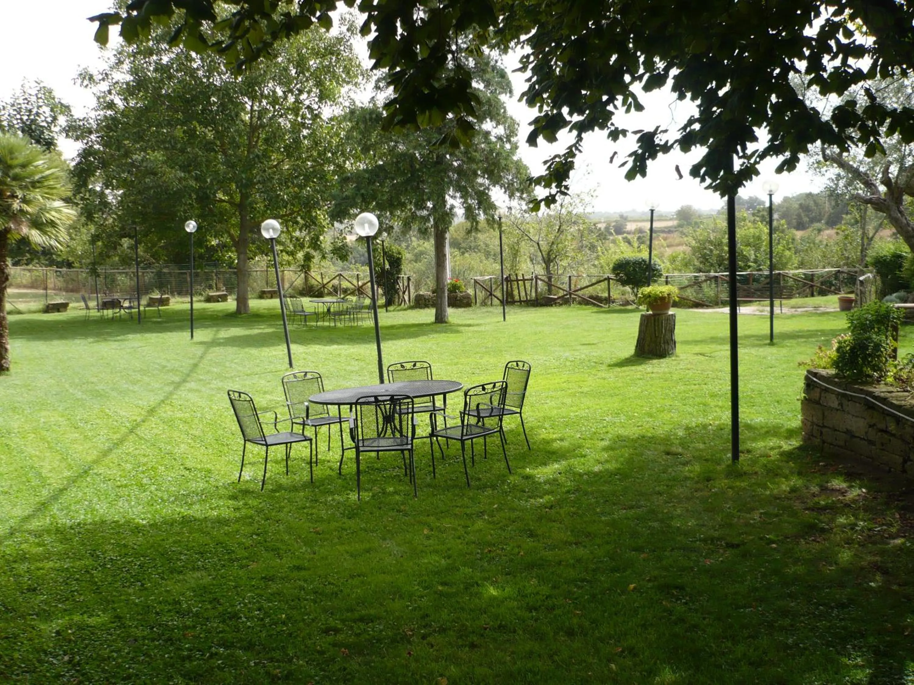 Garden in Hotel Scilla