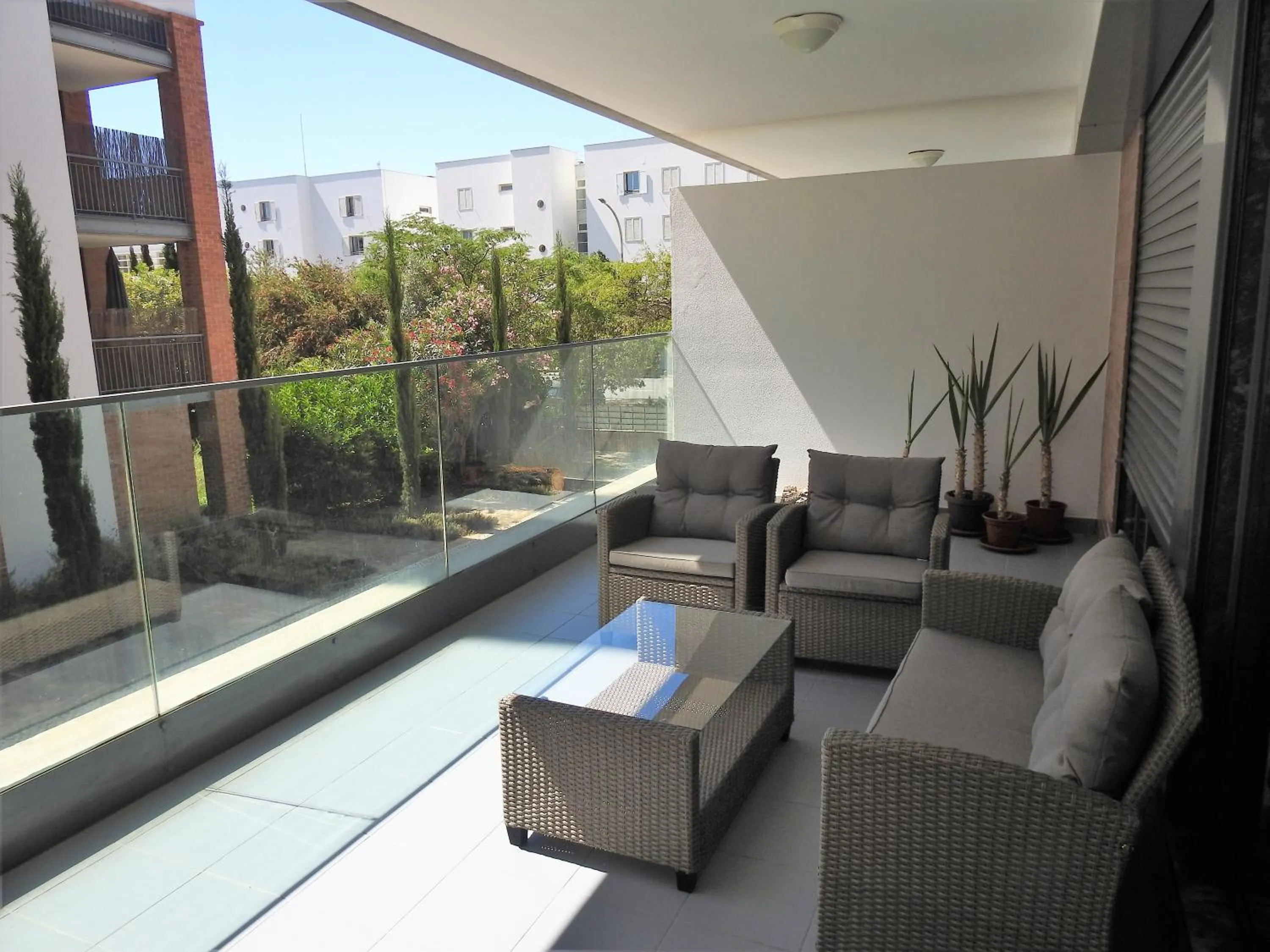 Balcony/Terrace in Lagos Factory Yellow by Marina with AC