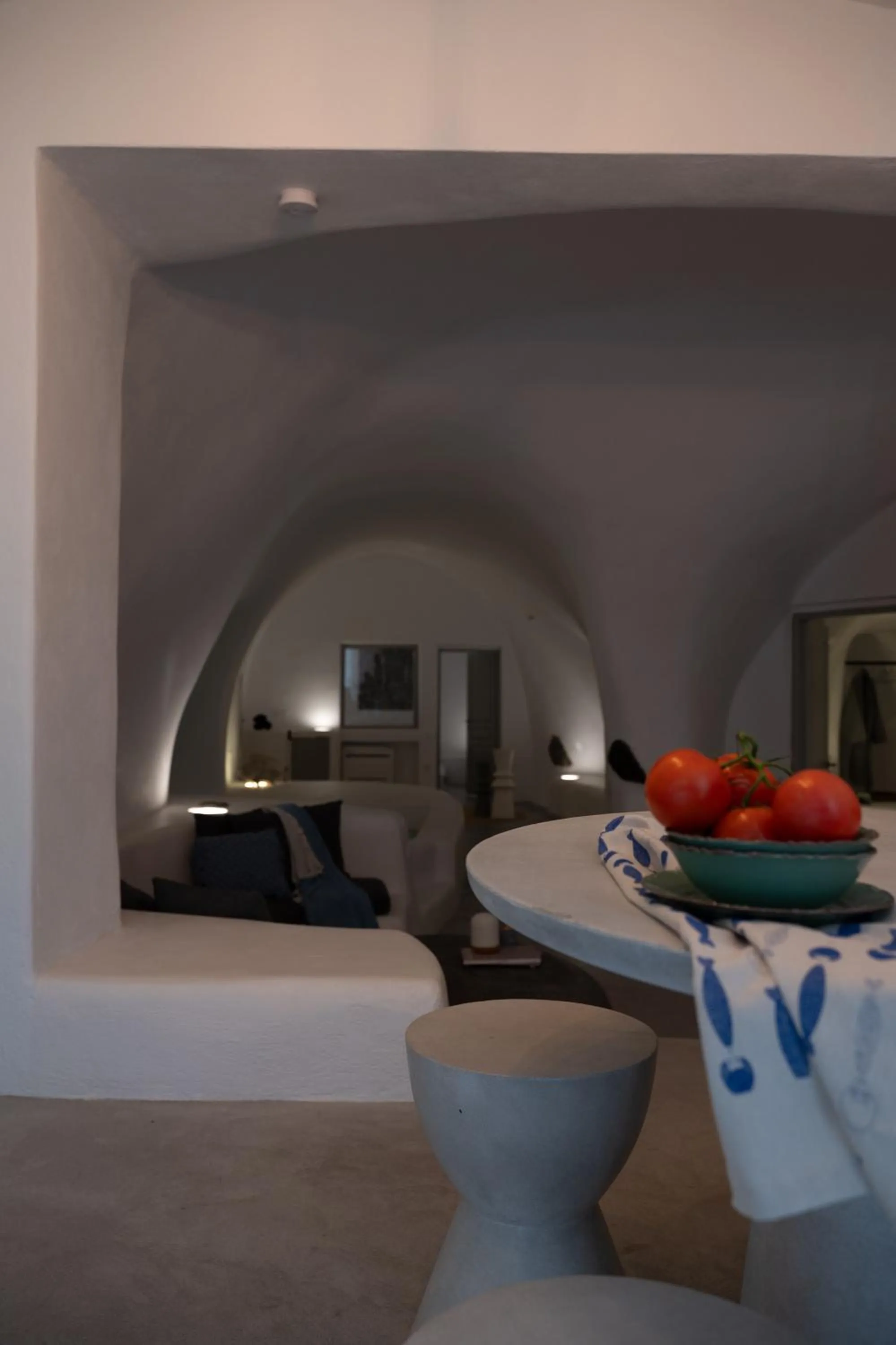 Living room in Yposkafon Concept Two-Bedroom Villa with Private Jacuzzi and Hamam