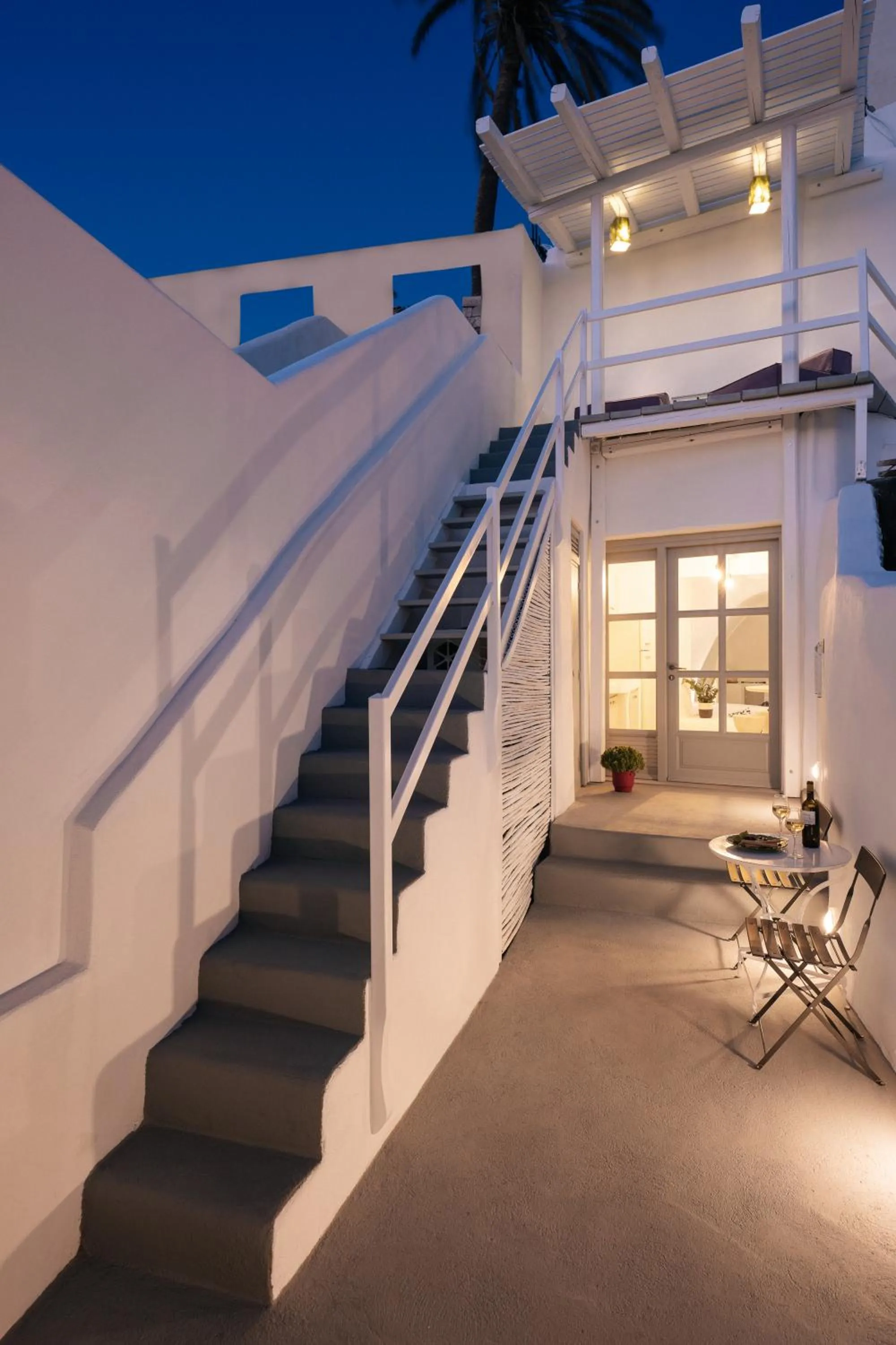 Patio in Yposkafon Concept Two-Bedroom Villa with Private Jacuzzi and Hamam