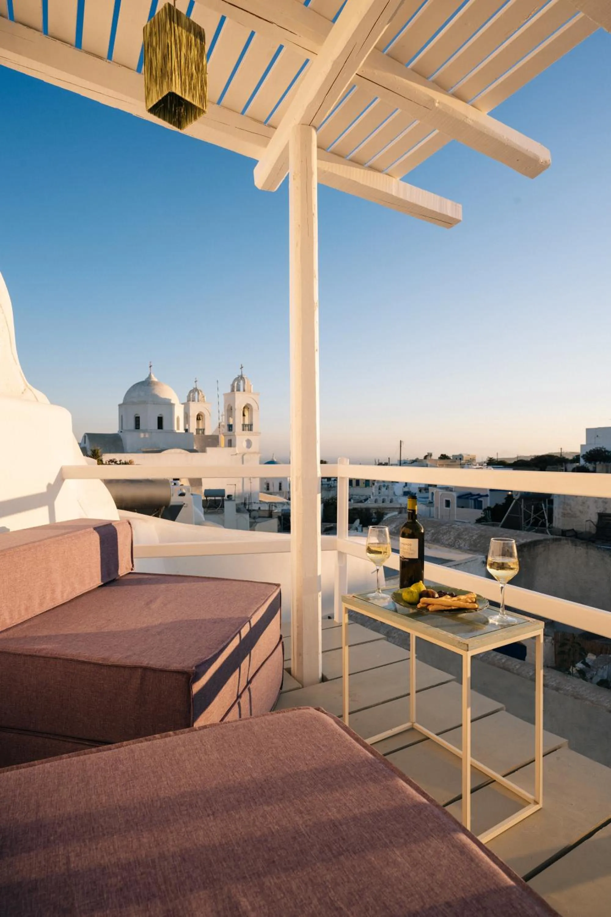 Patio in Yposkafon Concept Two-Bedroom Villa with Private Jacuzzi and Hamam