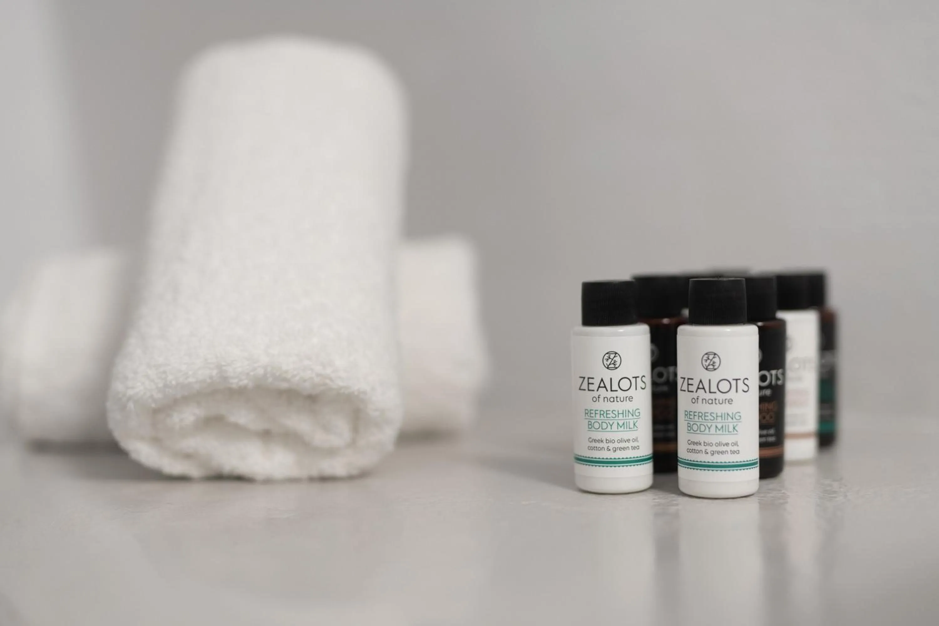 towels in Yposkafon Concept Two-Bedroom Villa with Private Jacuzzi and Hamam