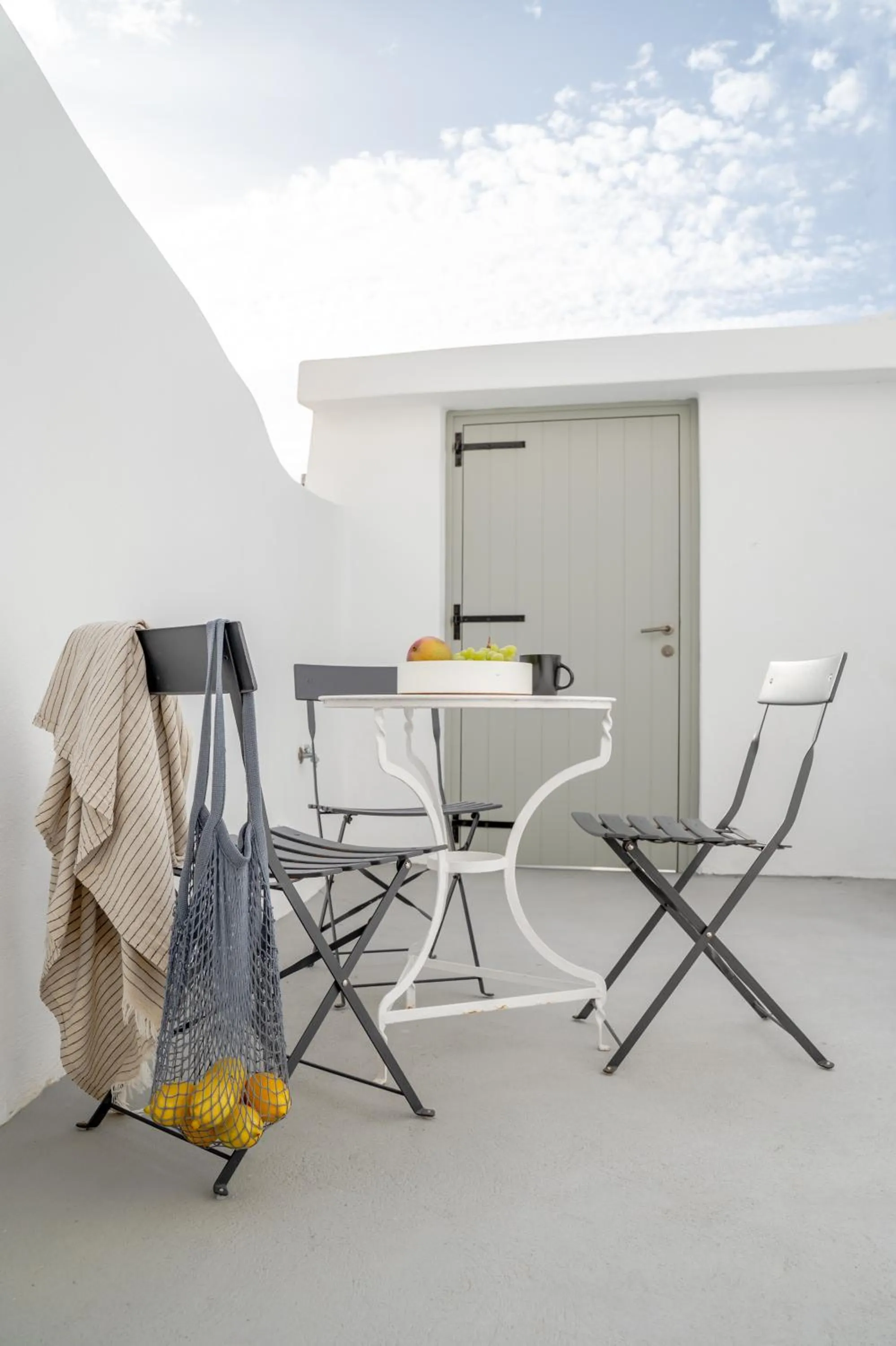 Patio in Yposkafon Concept Two-Bedroom Villa with Private Jacuzzi and Hamam