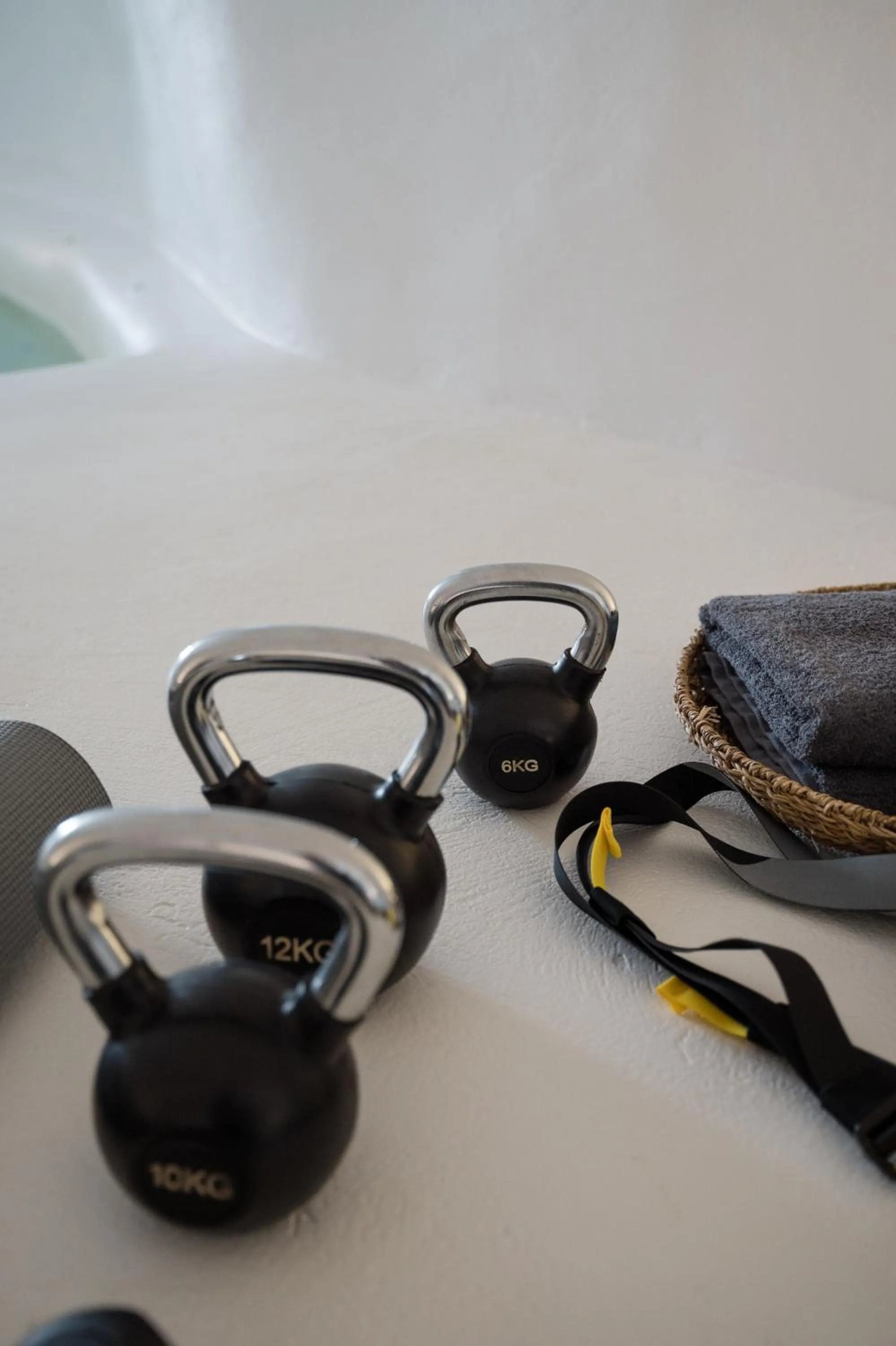 furniture in Yposkafon Concept Two-Bedroom Villa with Private Jacuzzi and Hamam