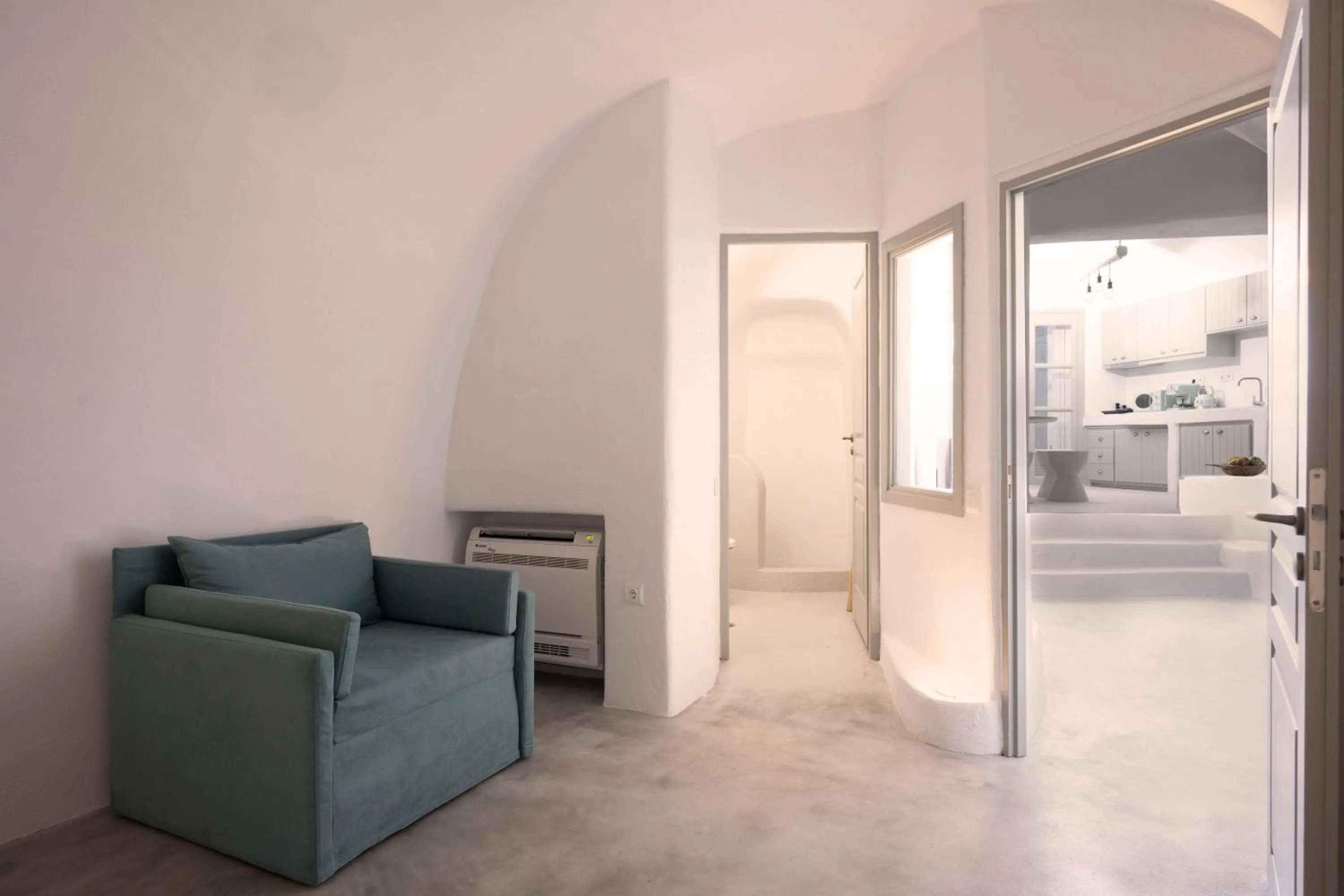 Kitchen or kitchenette in Yposkafon Concept Two-Bedroom Villa with Private Jacuzzi and Hamam