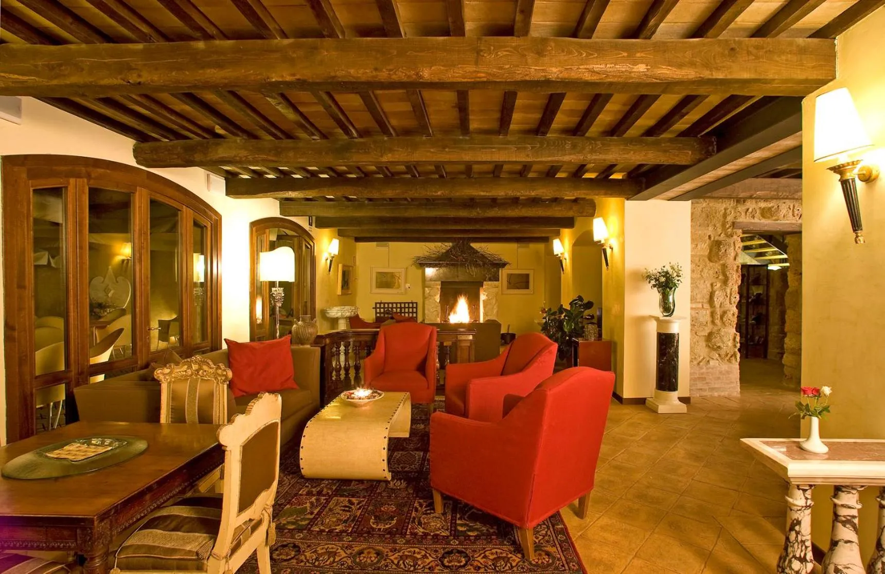 Living room in Sovana Hotel & Resort