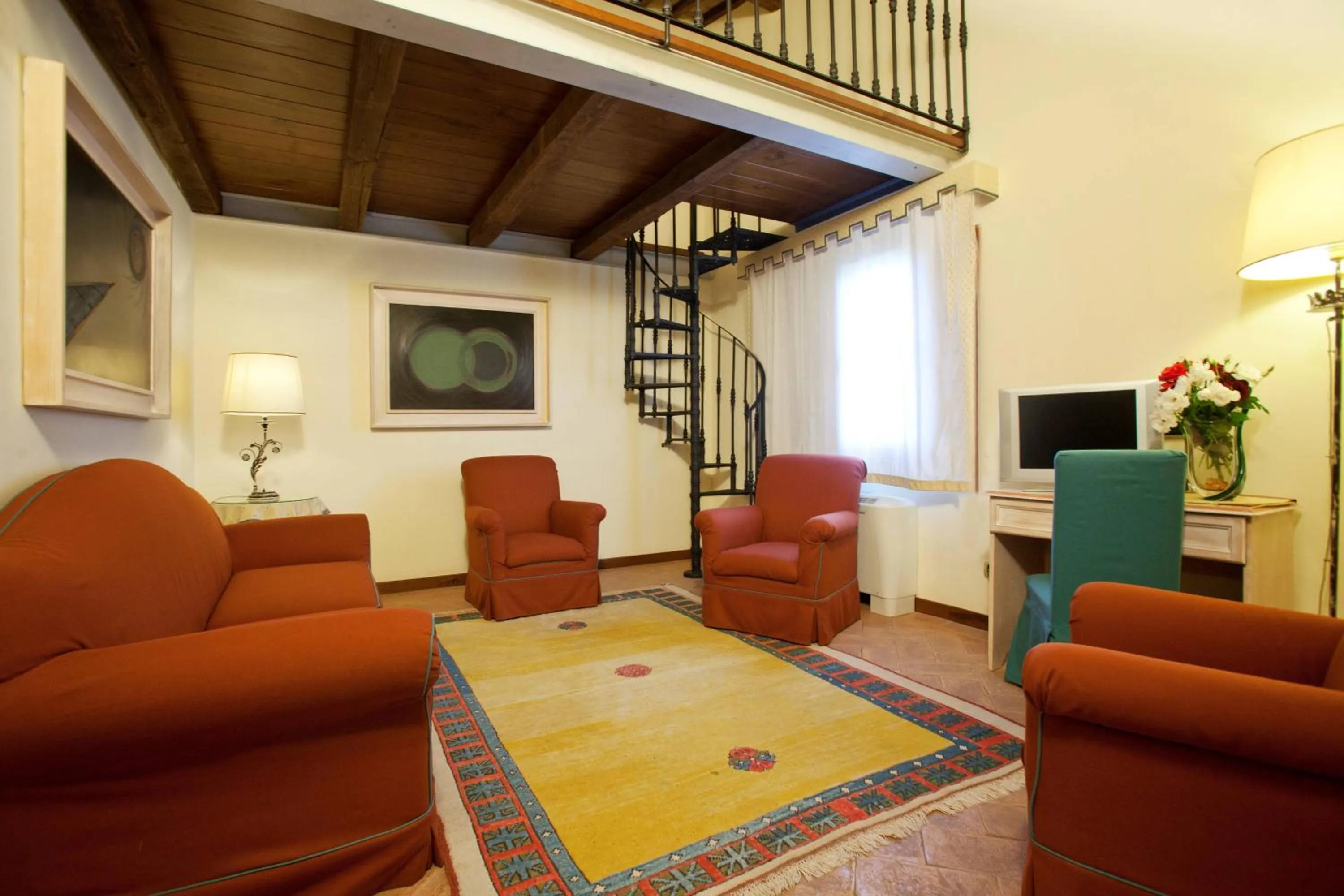 Living room in Sovana Hotel & Resort