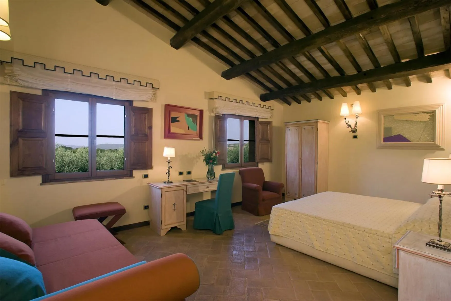Photo of the whole room, Bed in Sovana Hotel & Resort