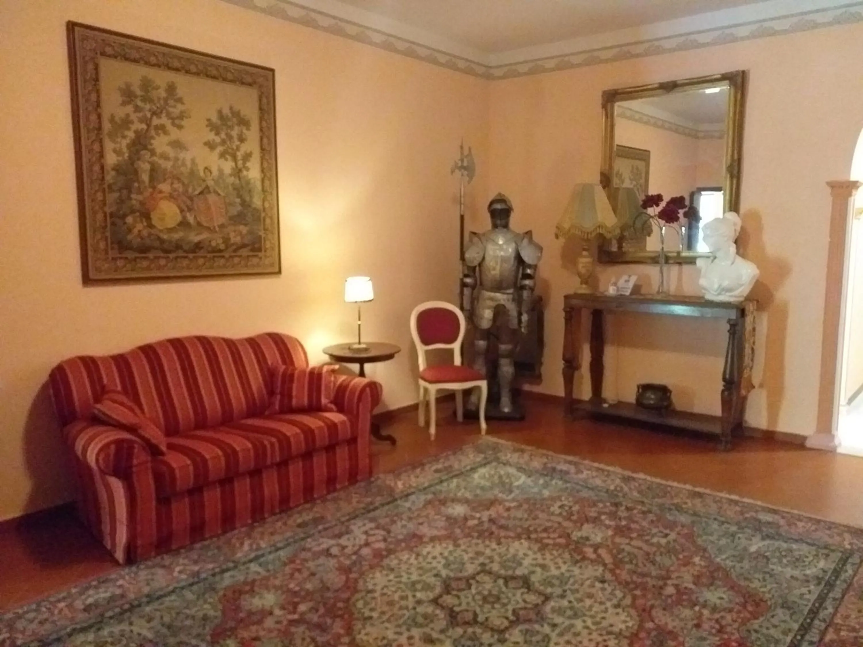 Lobby or reception in Hotel Monna Lisa