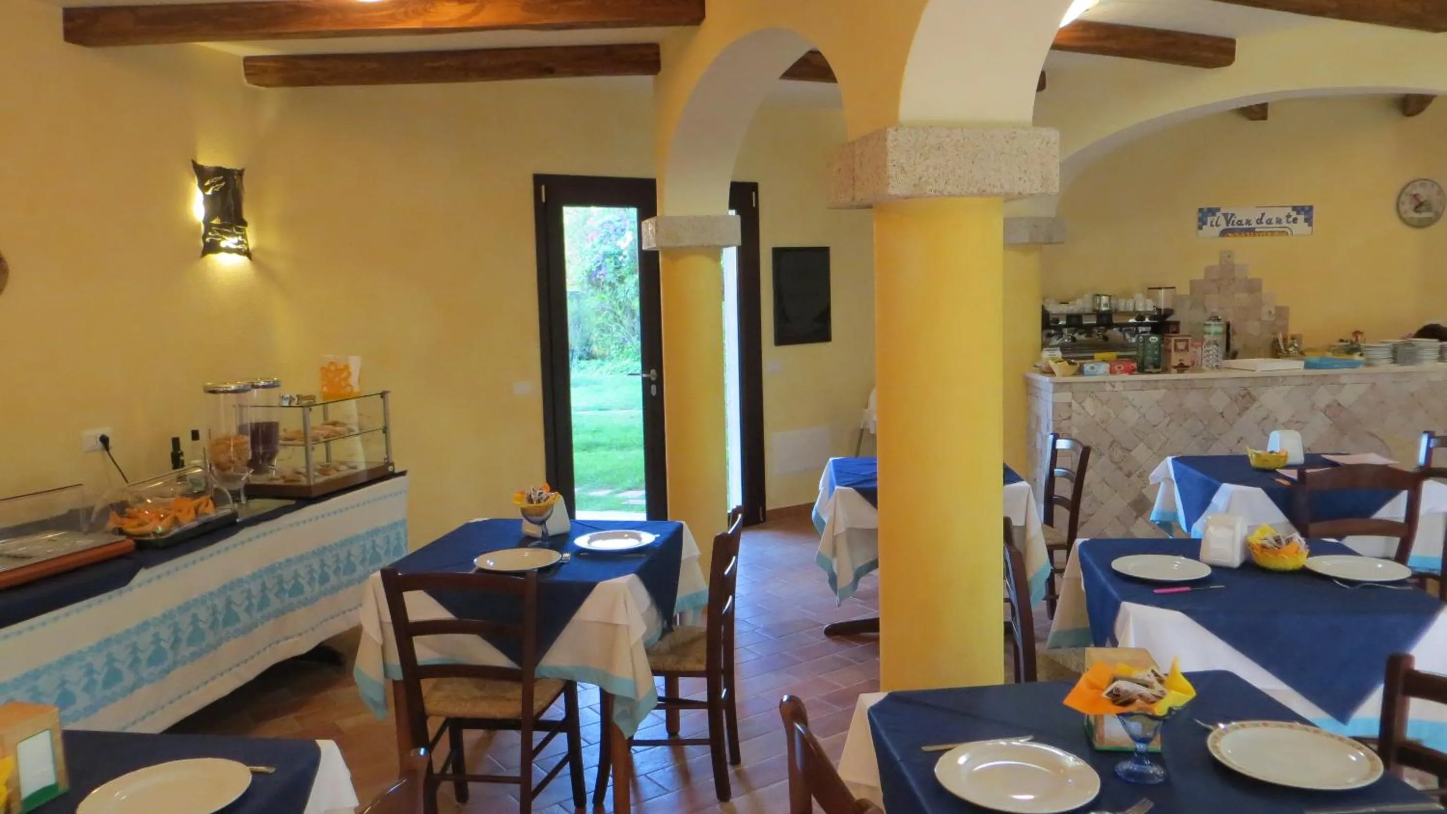 Food and drinks in Il Viandante