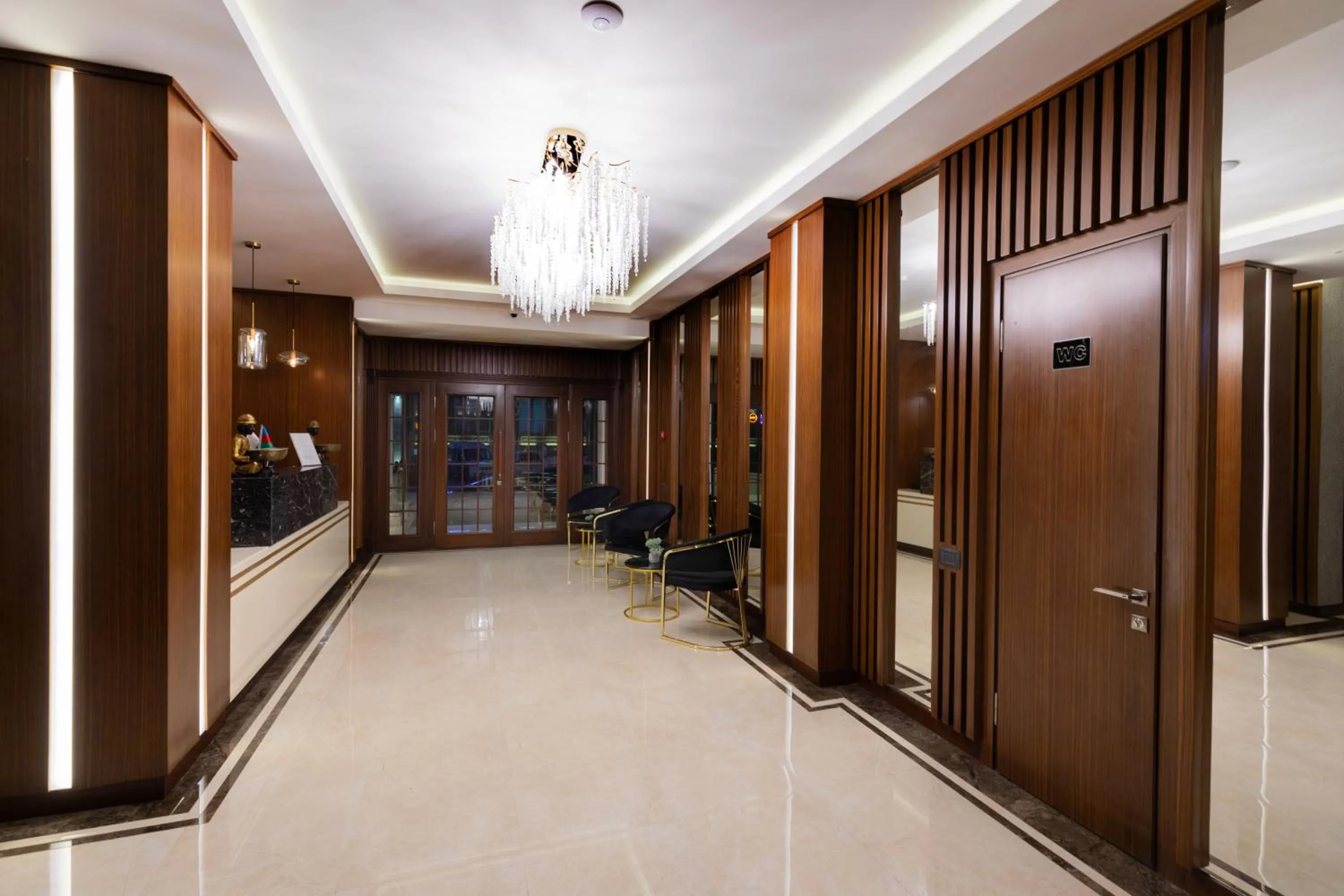 Lobby or reception in Merida Hotel Baku