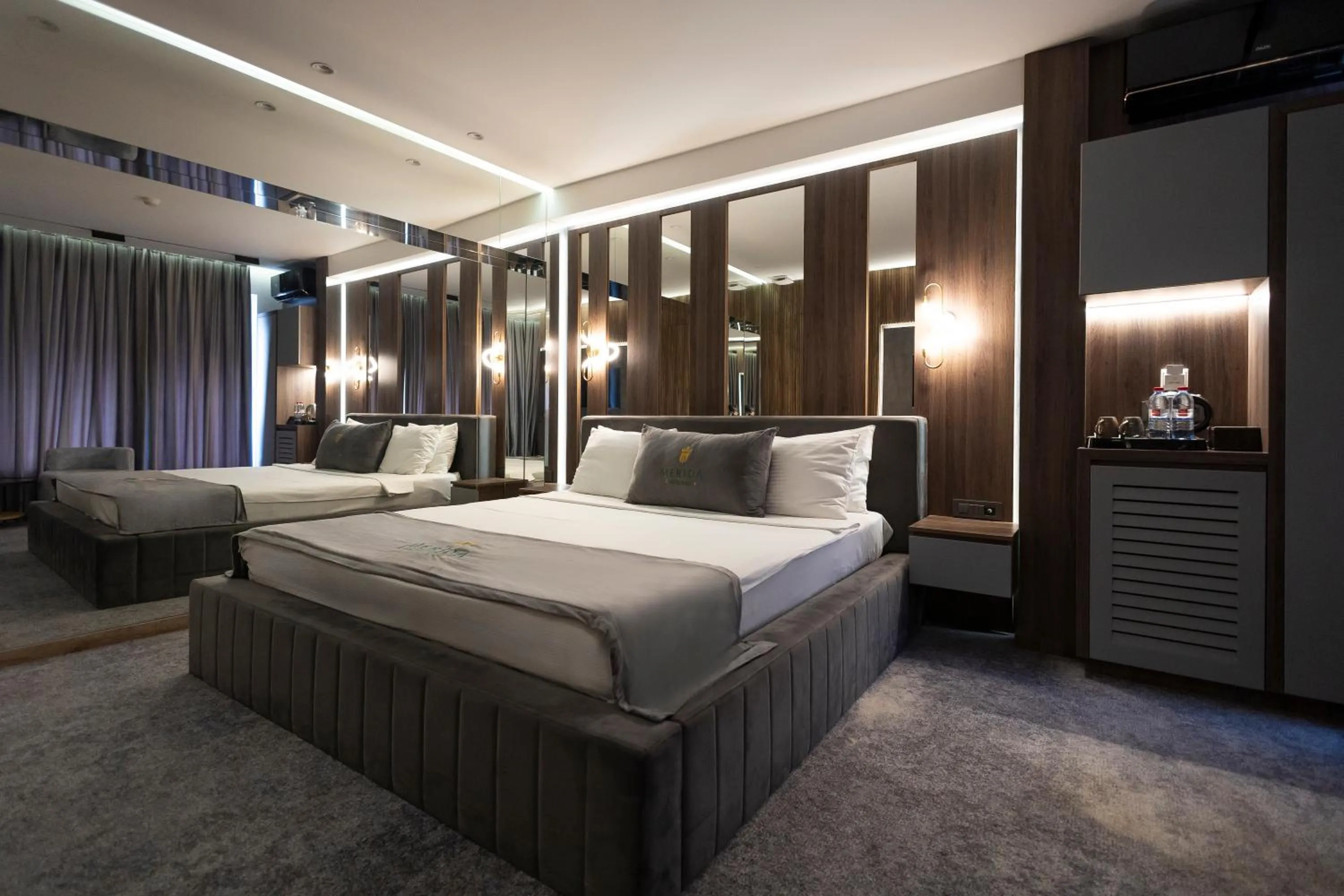 Photo of the whole room, Bed in Merida Hotel Baku