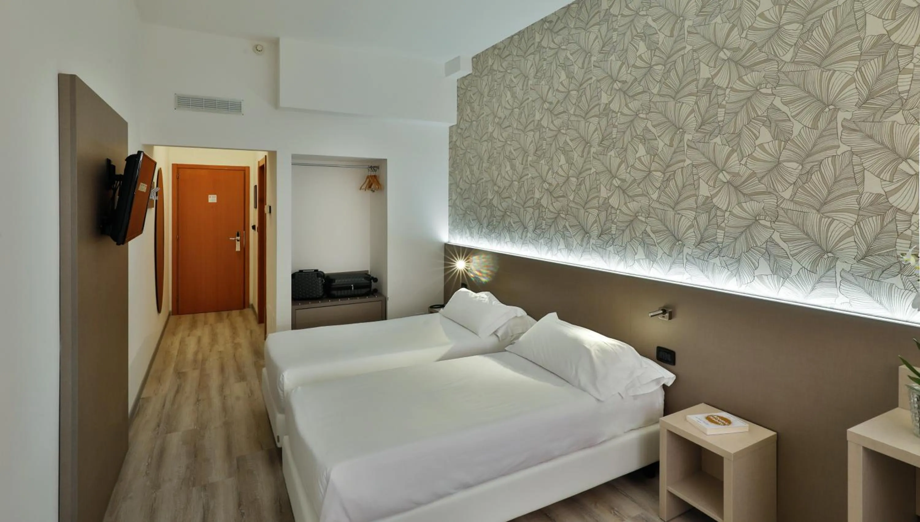 Bed in Hotel Molino Rosso