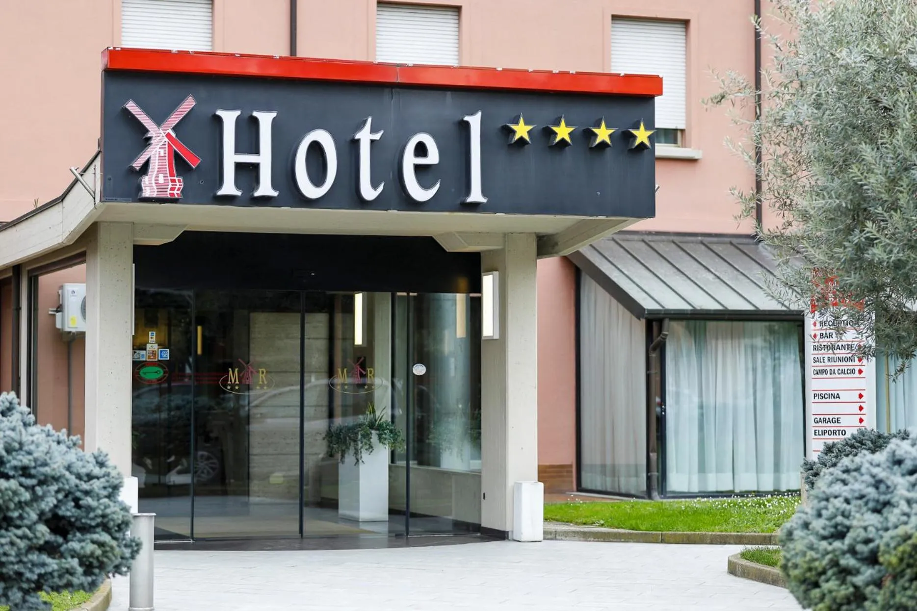 Property building in Hotel Molino Rosso