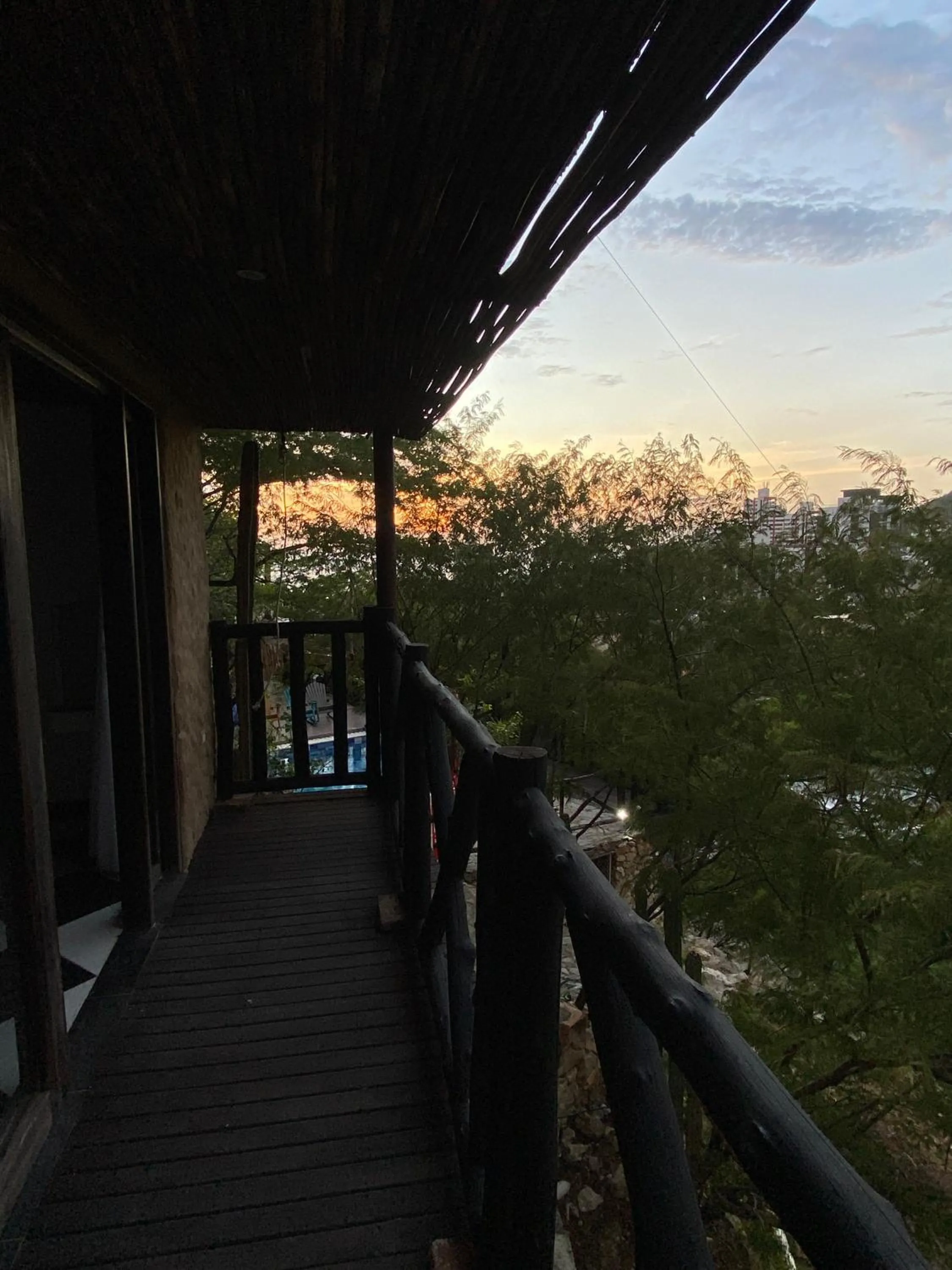Balcony/Terrace in Akela Gaira Hotel