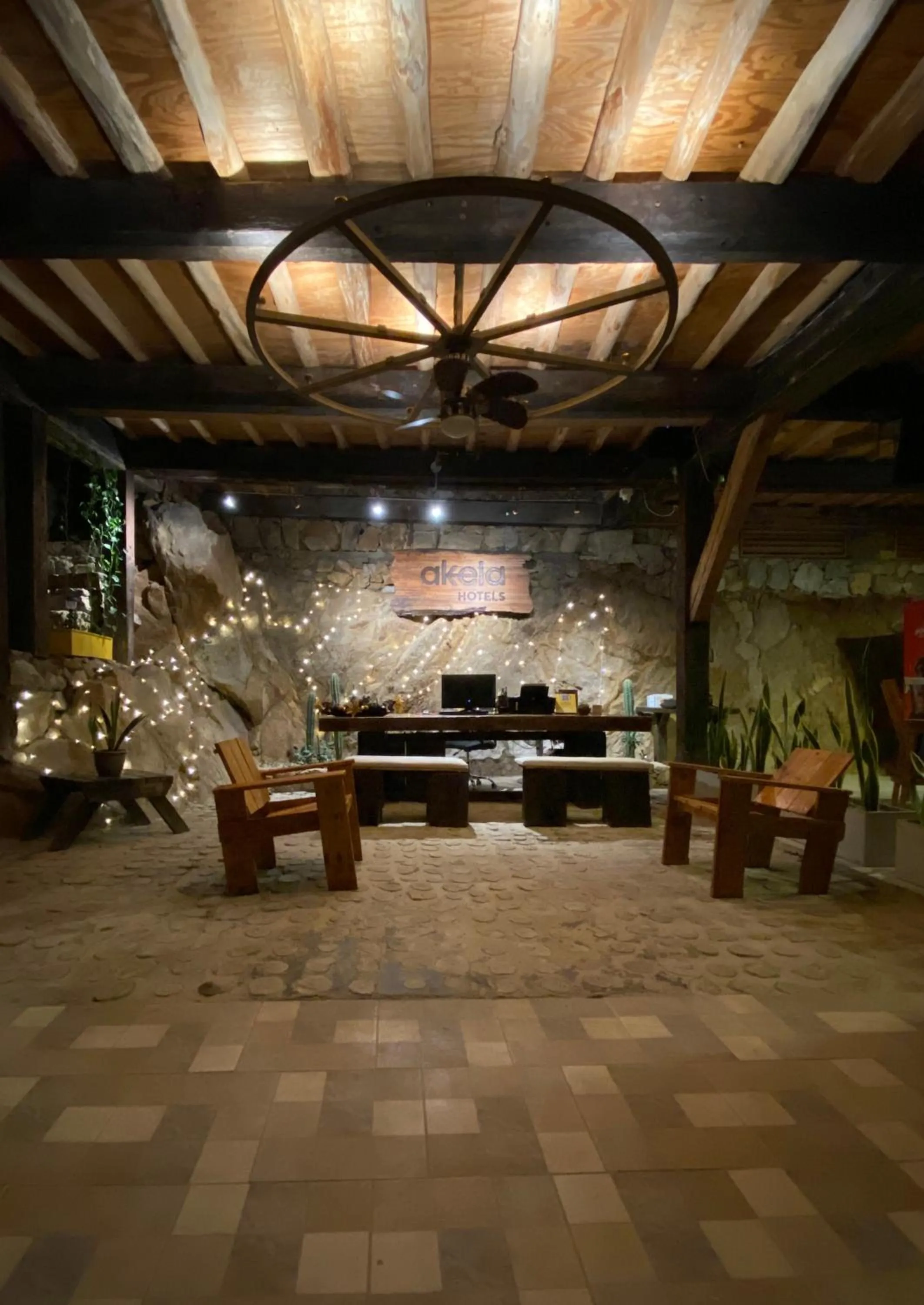 Living room in Akela Gaira Hotel