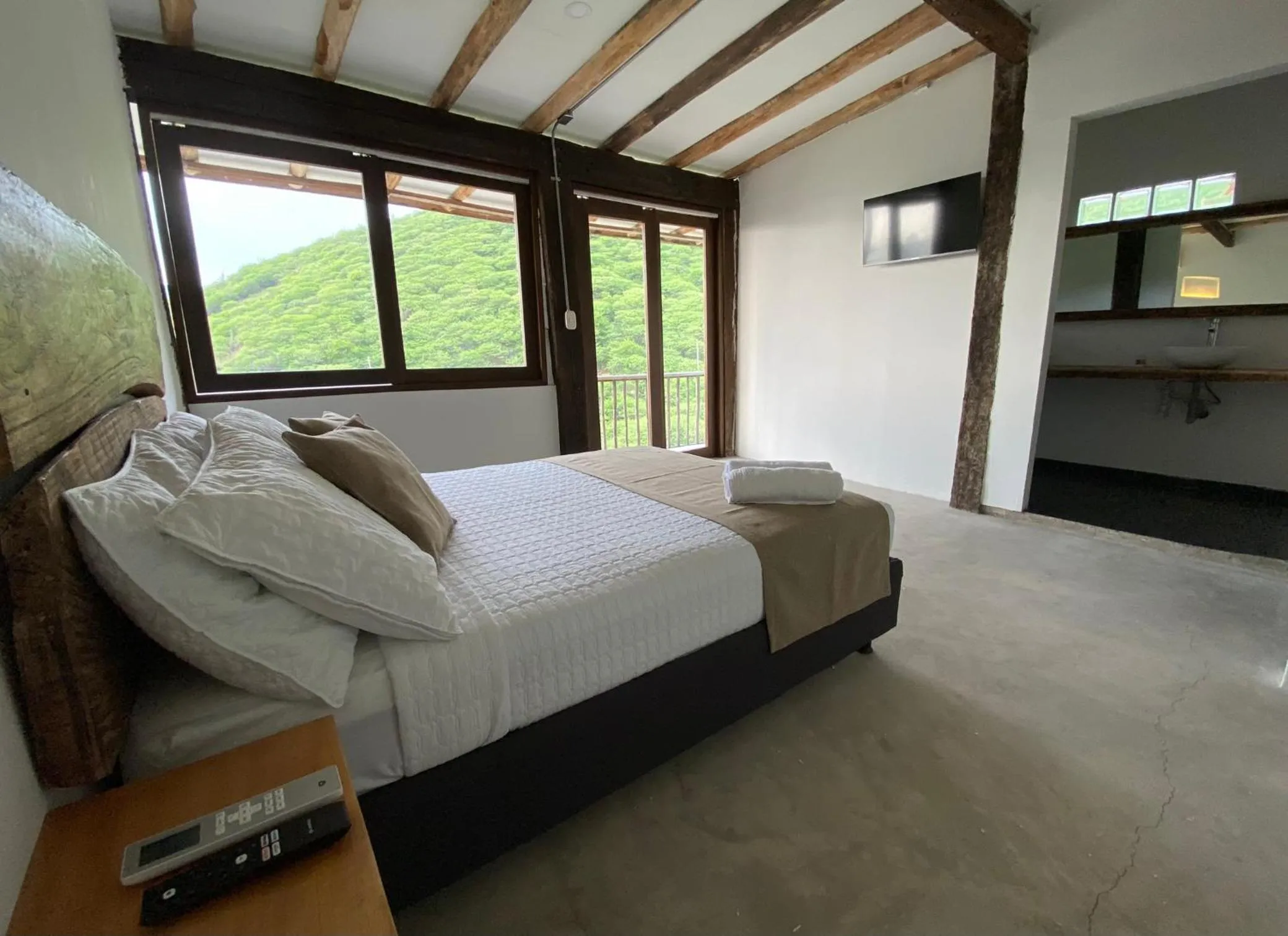 Bed in Akela Gaira Hotel