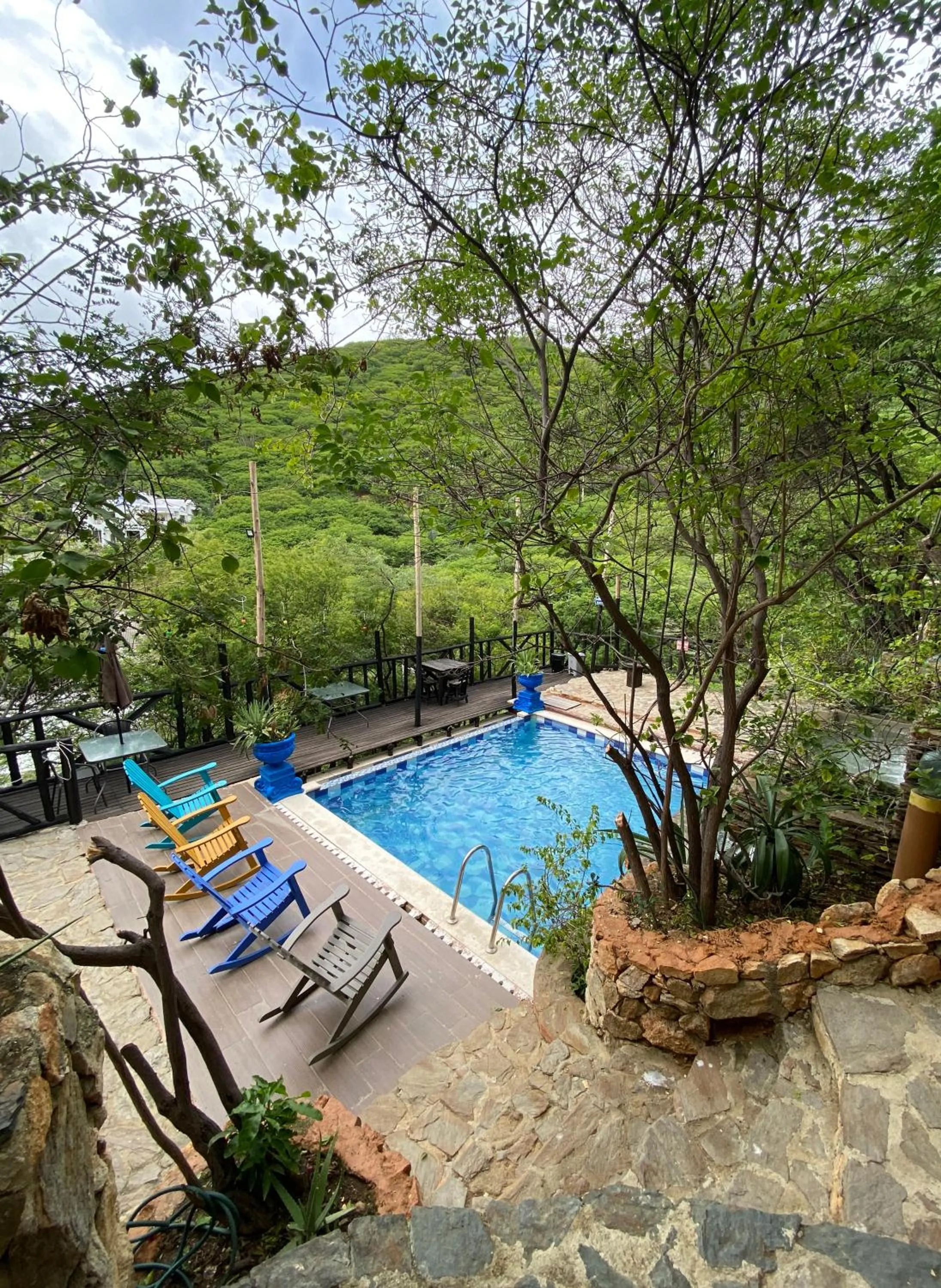 Swimming pool in Akela Gaira Hotel