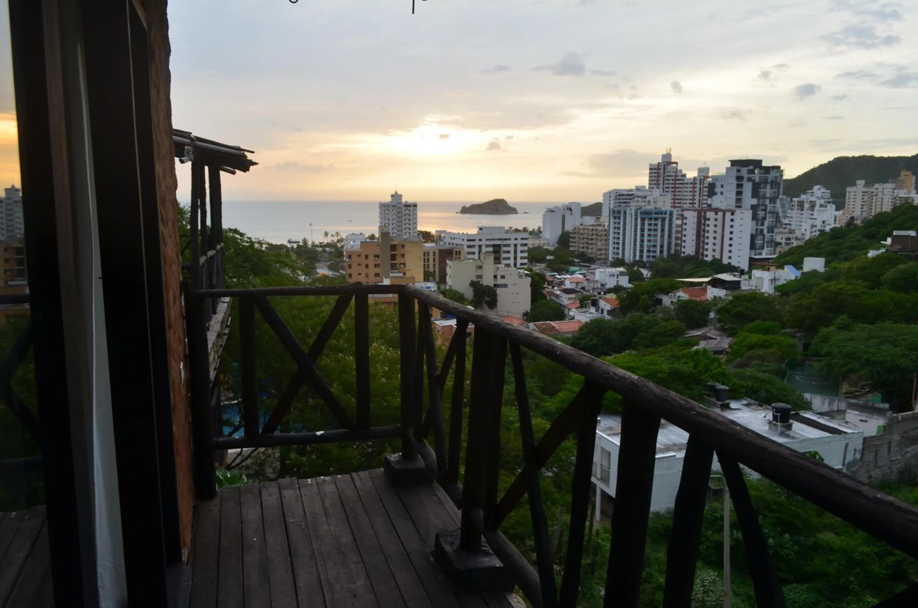 City view in Akela Gaira Hotel