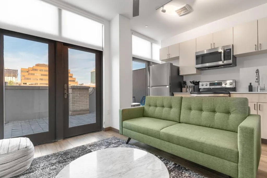 Living room in Exhibit A2