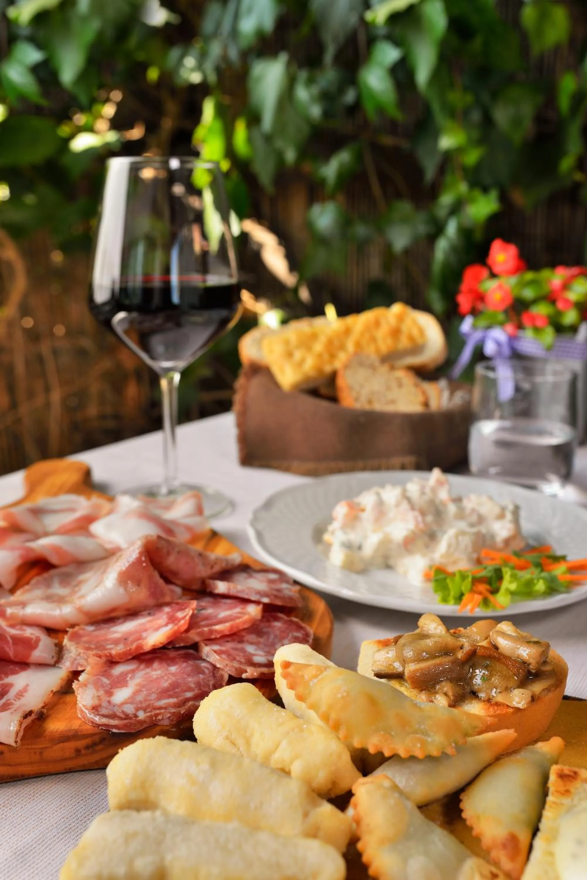 Food close-up in Antica Locanda Luigina