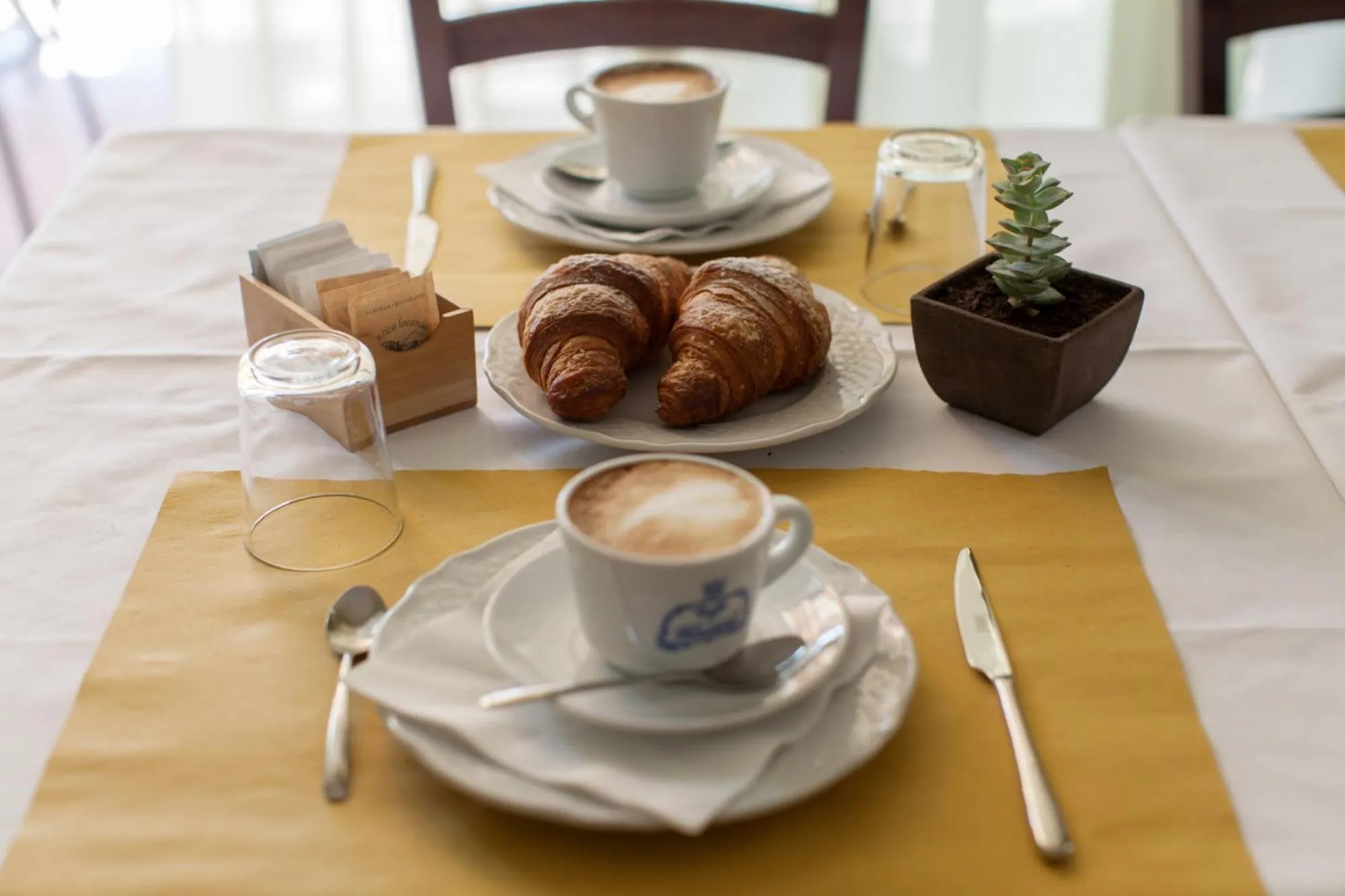 Italian breakfast in Antica Locanda Luigina
