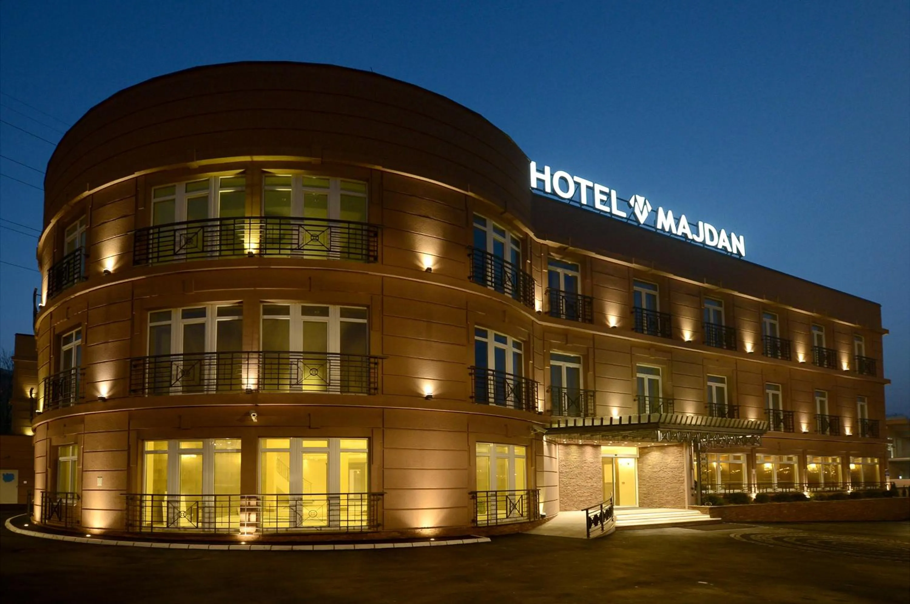 Facade/entrance in Hotel Majdan