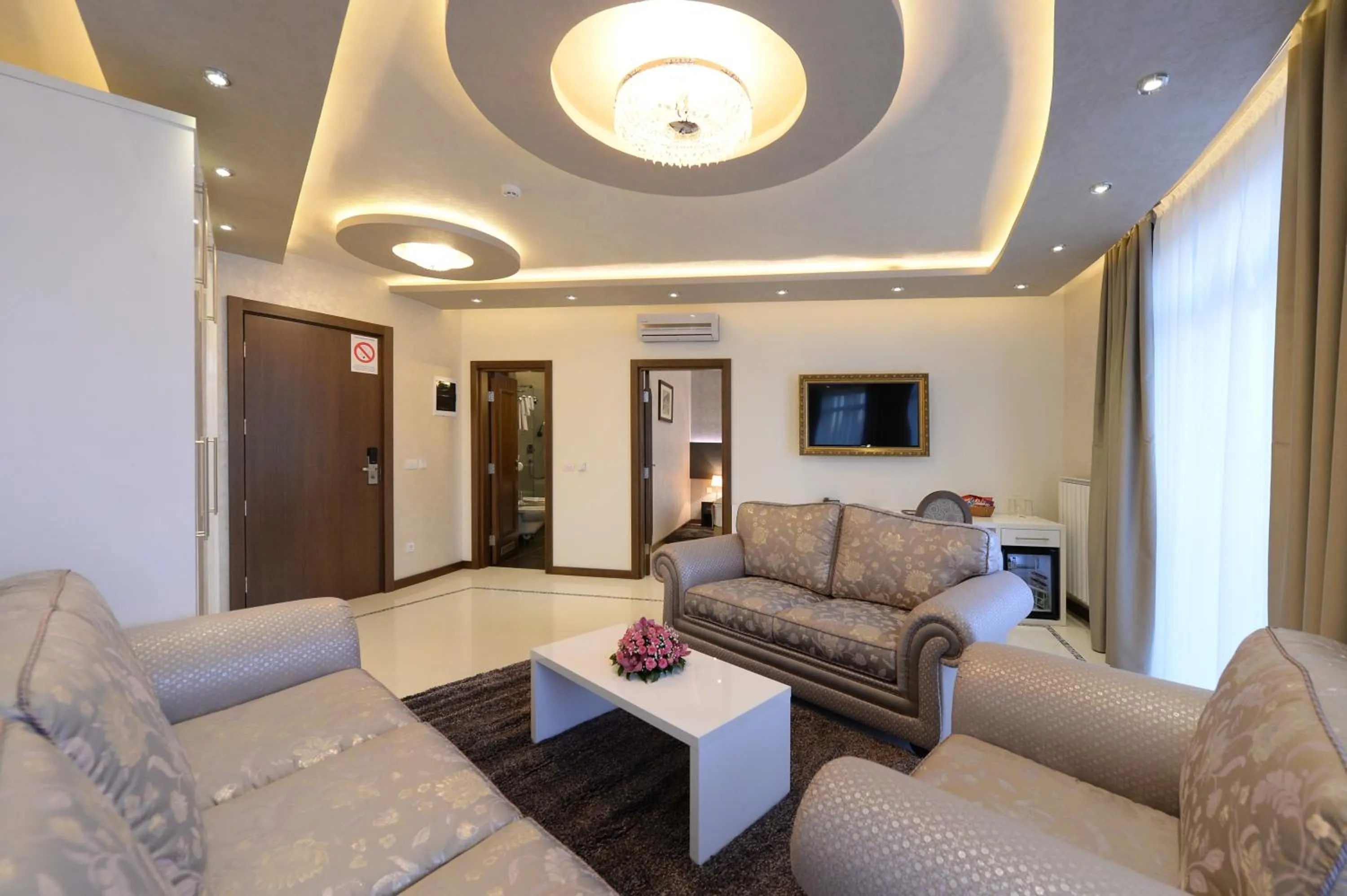 Living room in Hotel Majdan