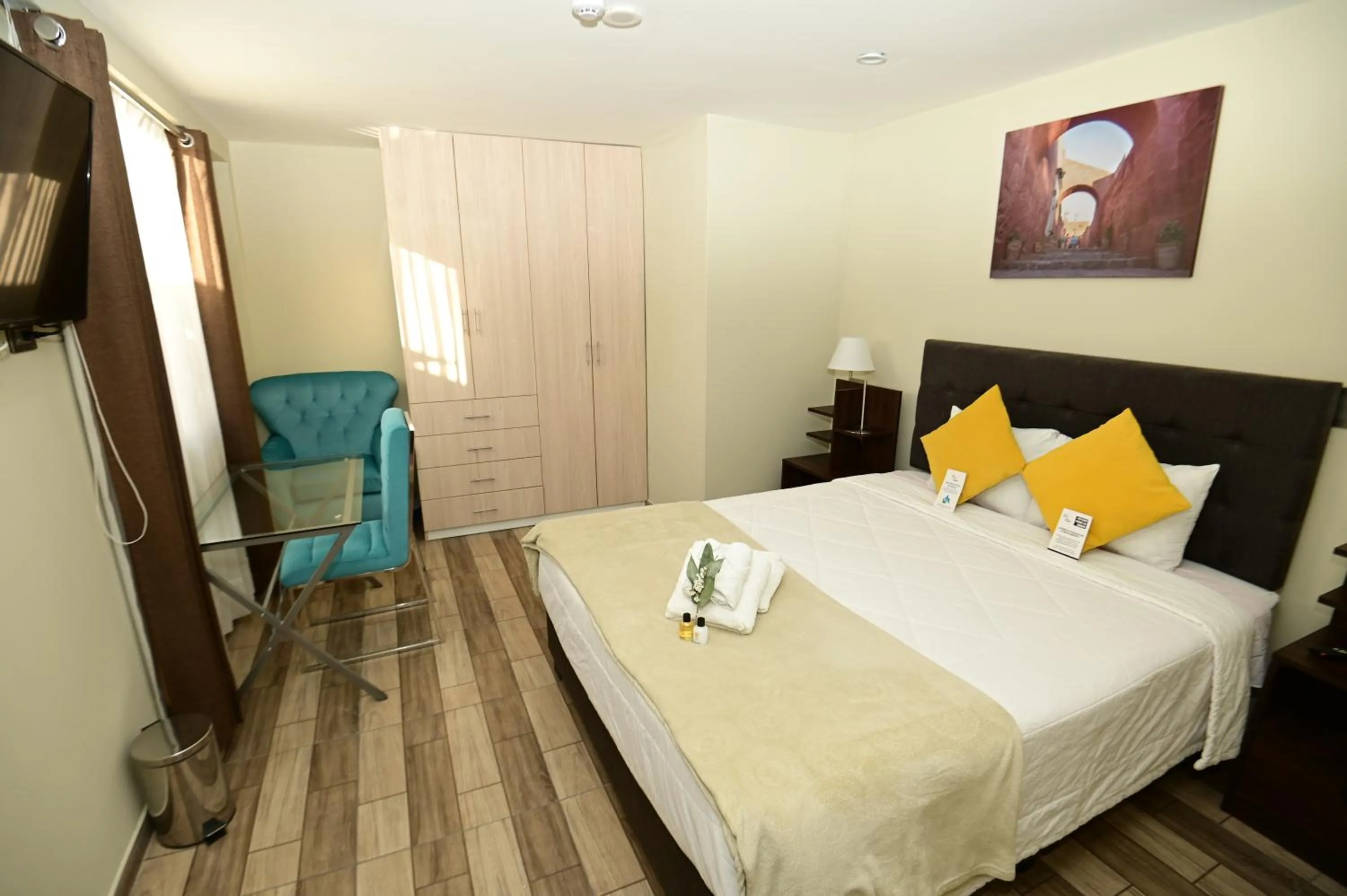 Bed in Bon Repos Boutique