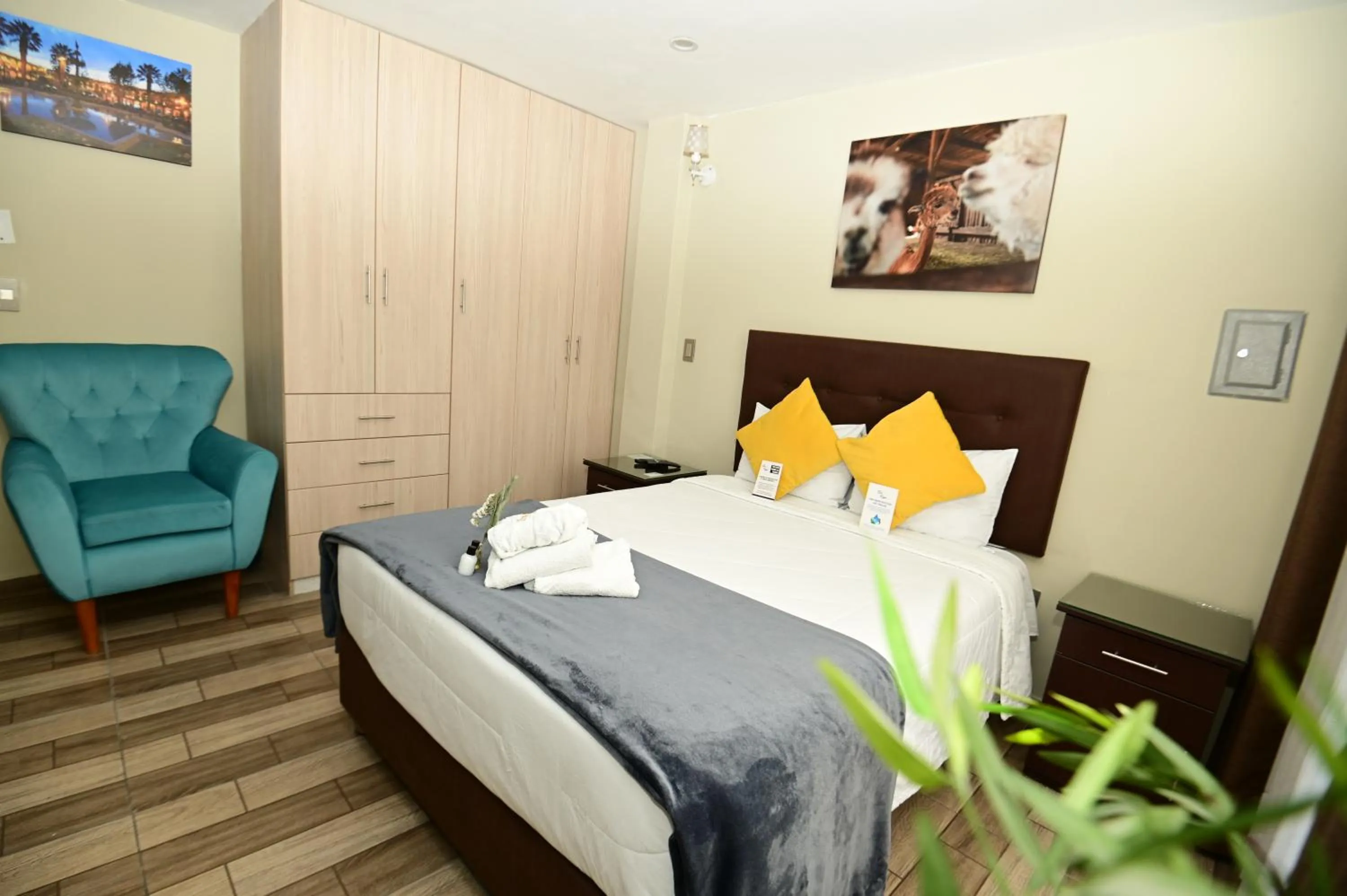 Bed in Bon Repos Boutique