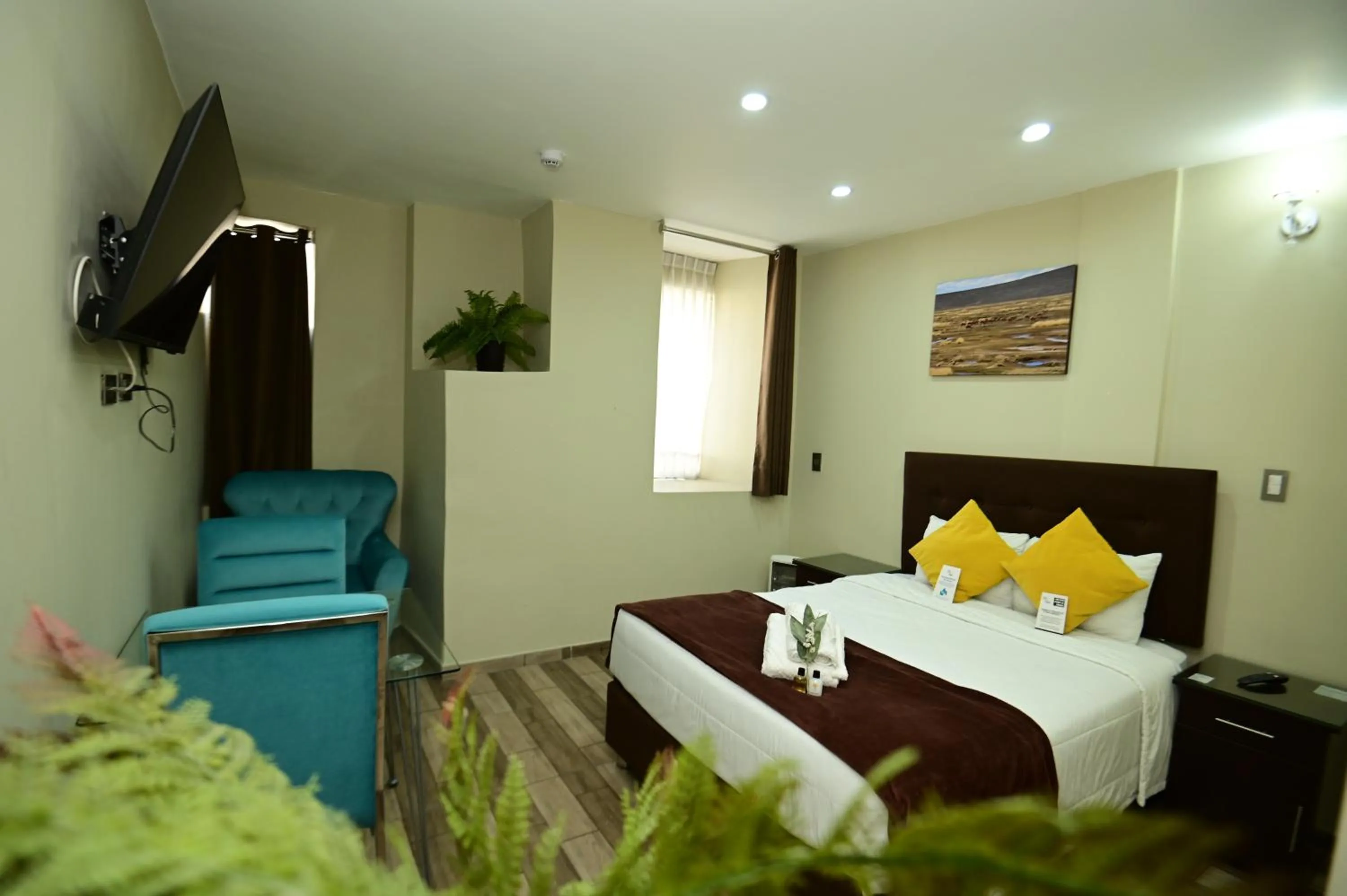 Seating area, Bed in Bon Repos Boutique