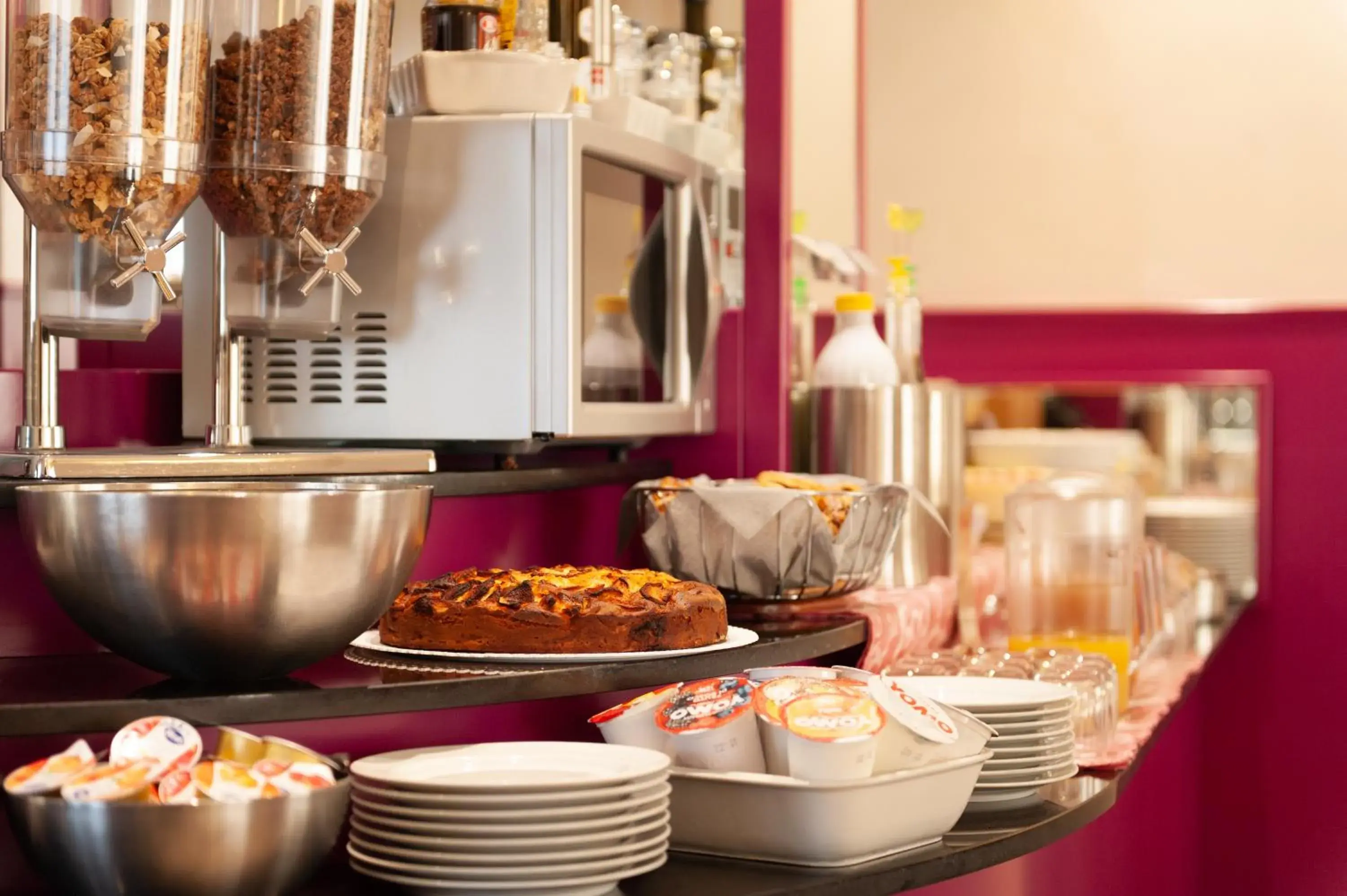 Buffet breakfast in Augustus Hotel Buffet breakfast in Augustus Hotel