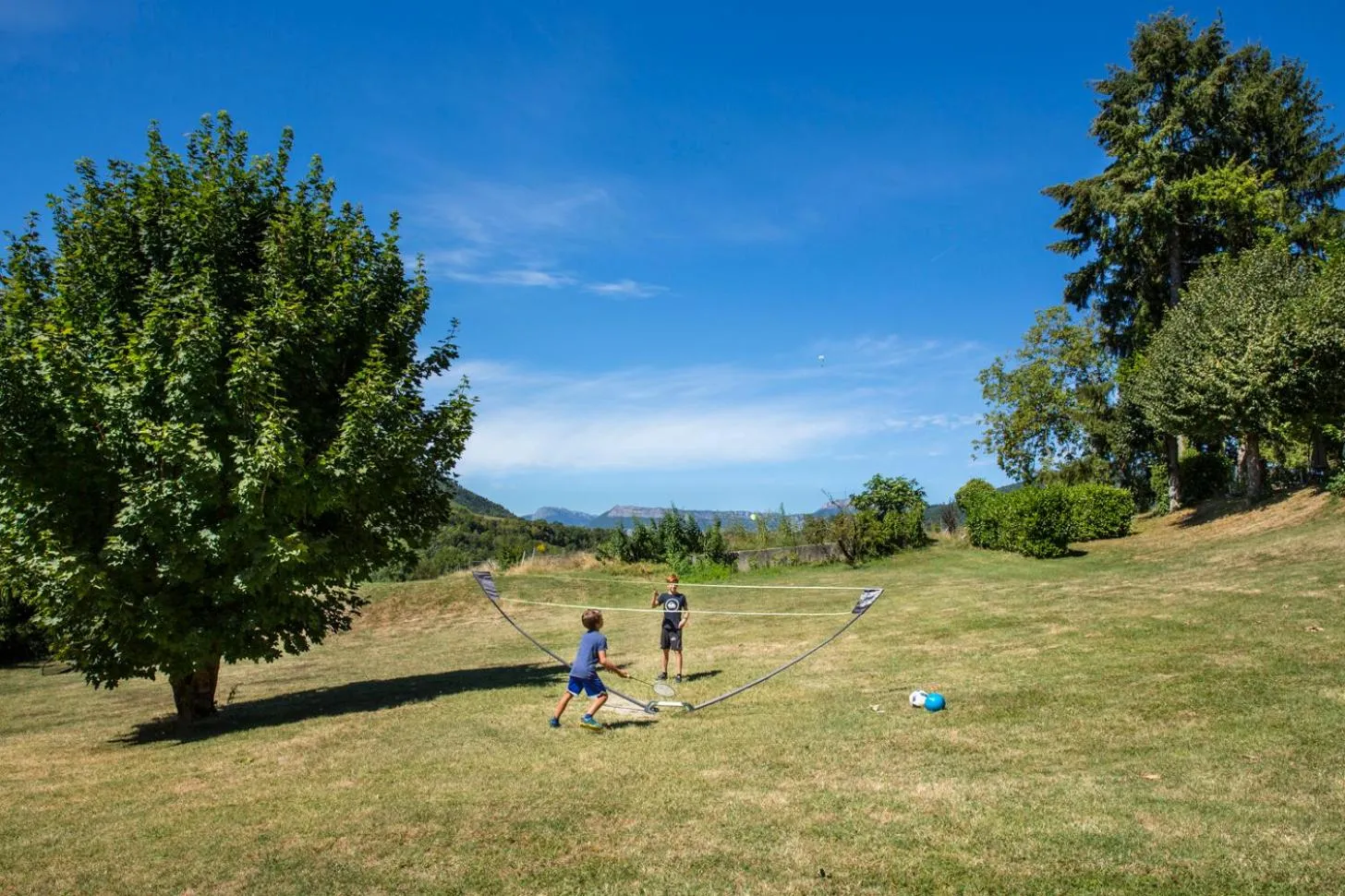Garden in Hotel Les Mésanges