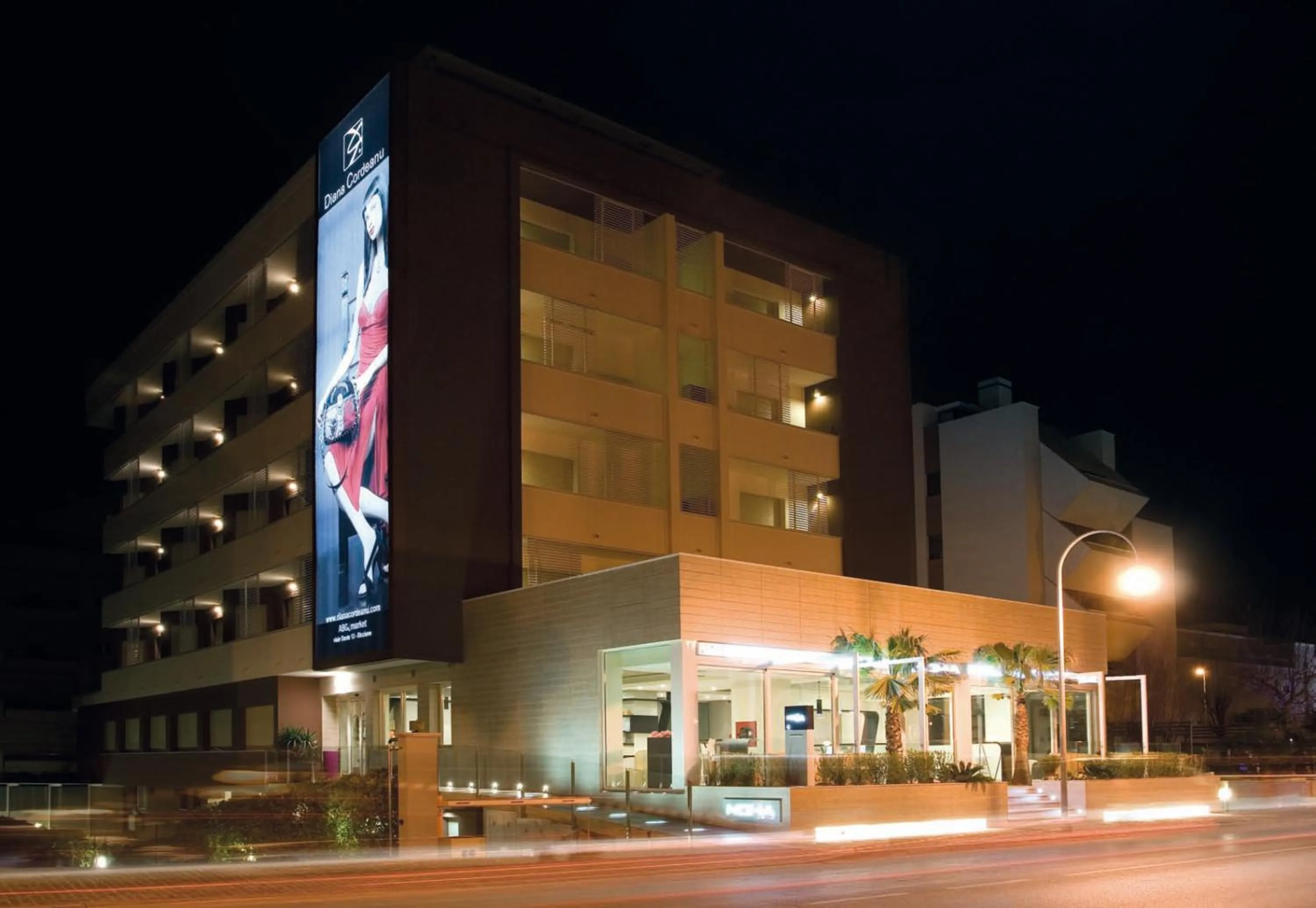 Facade/entrance in Noha Suite Hotel