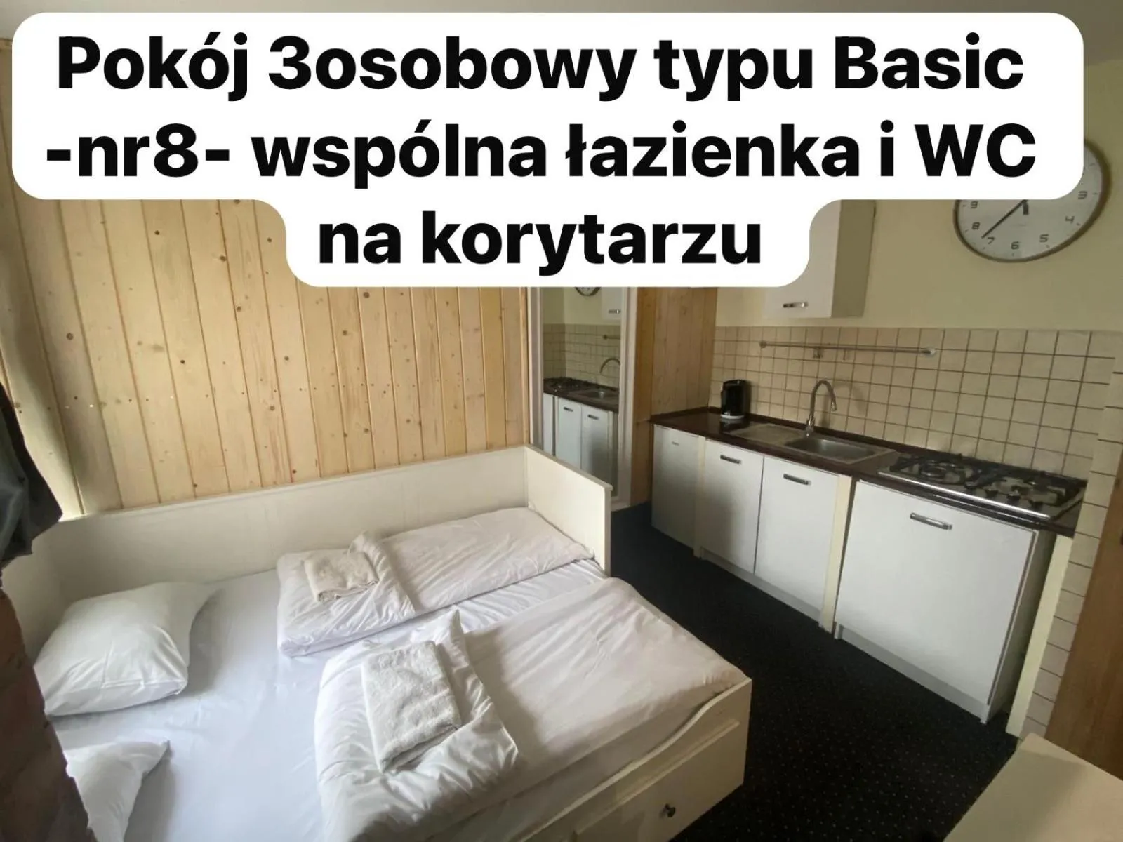 Basic Triple Room with Shared Bathroom in Noclegi AirportPark