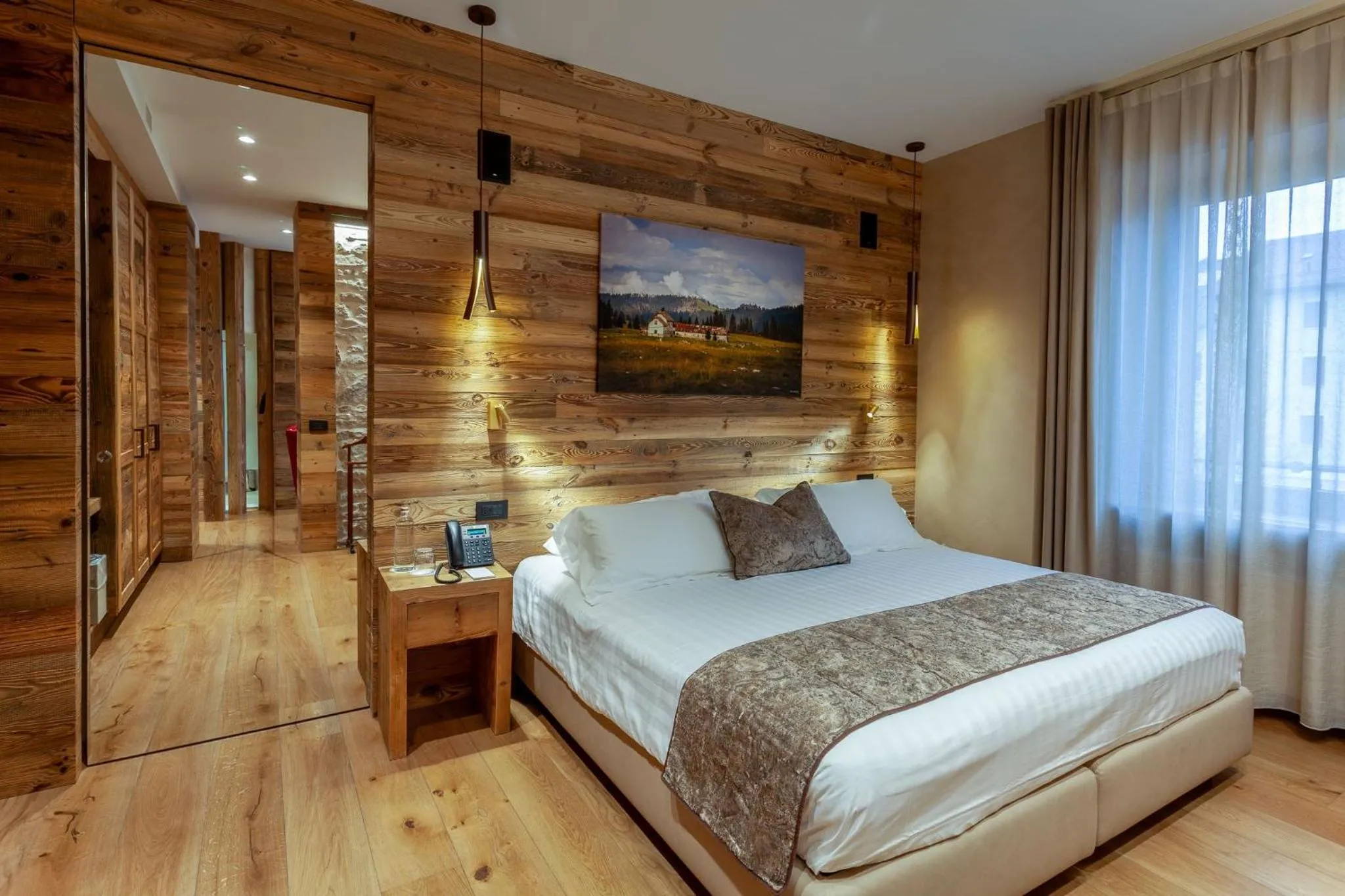 Bed in Asiago Sporting Hotel & Spa