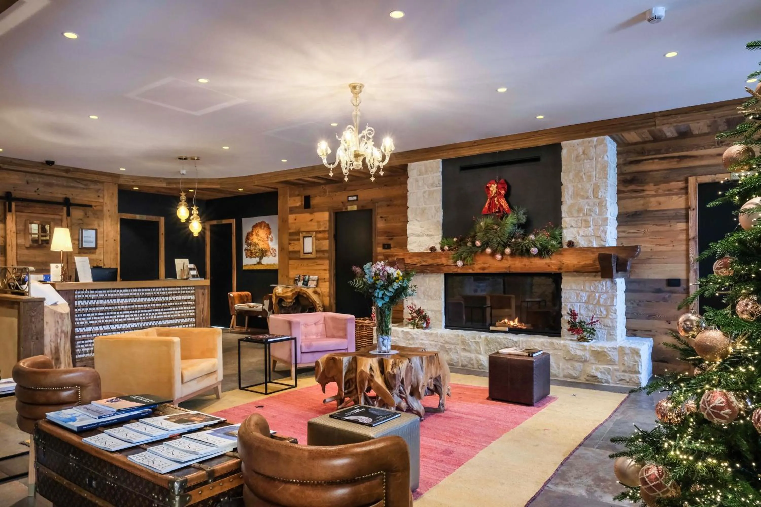 Lobby or reception in Asiago Sporting Hotel & Spa