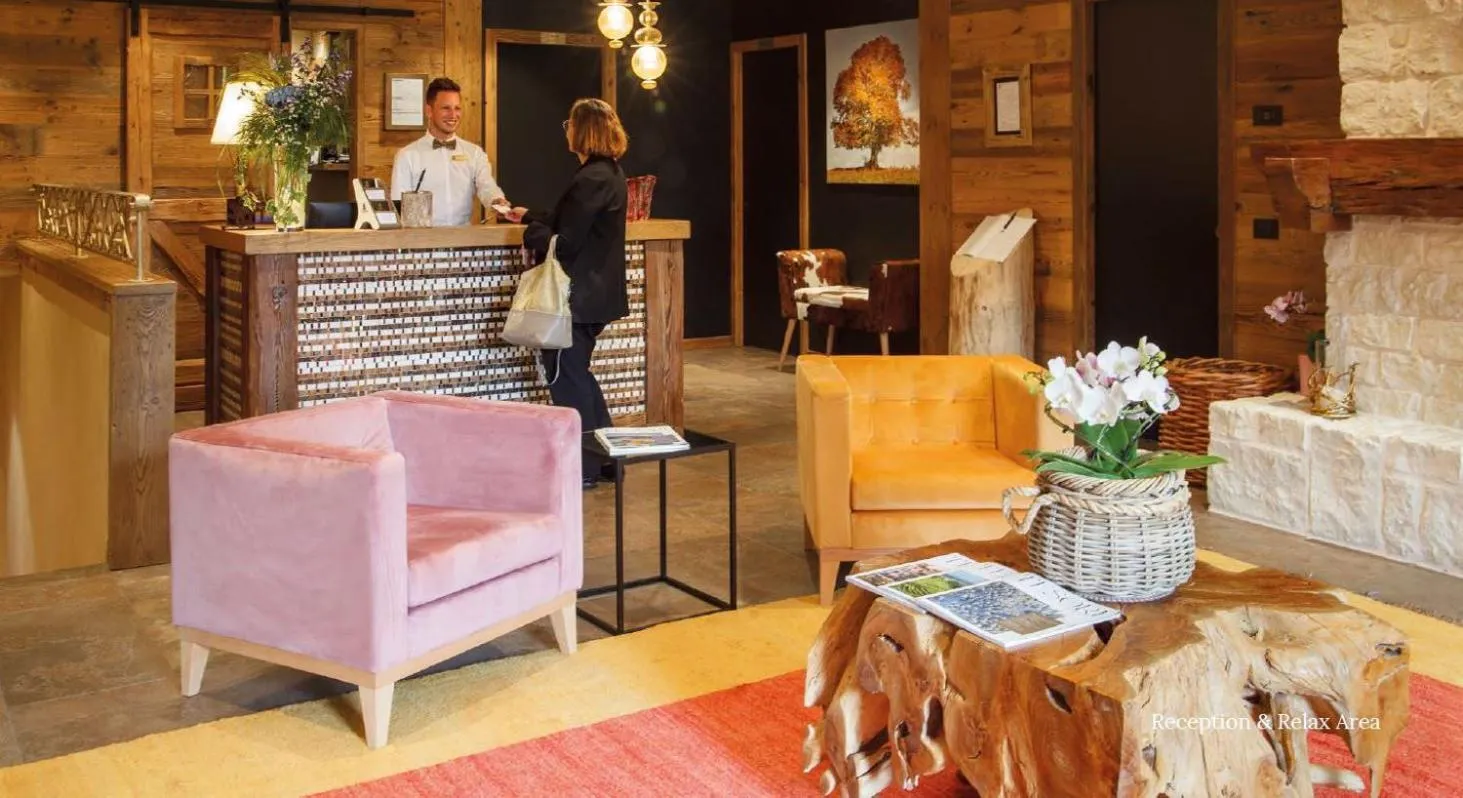 Lobby or reception in Asiago Sporting Hotel & Spa